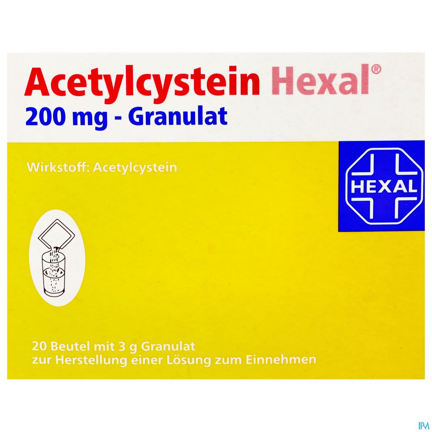 Acetylcystein Hexal 200 mg - Granulat