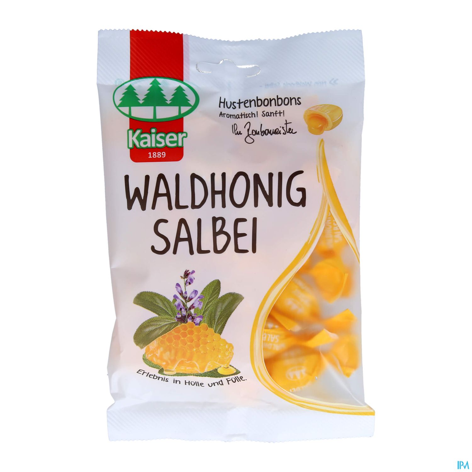 Kaiser Bonbons Waldhonig Salbei 1645 90g