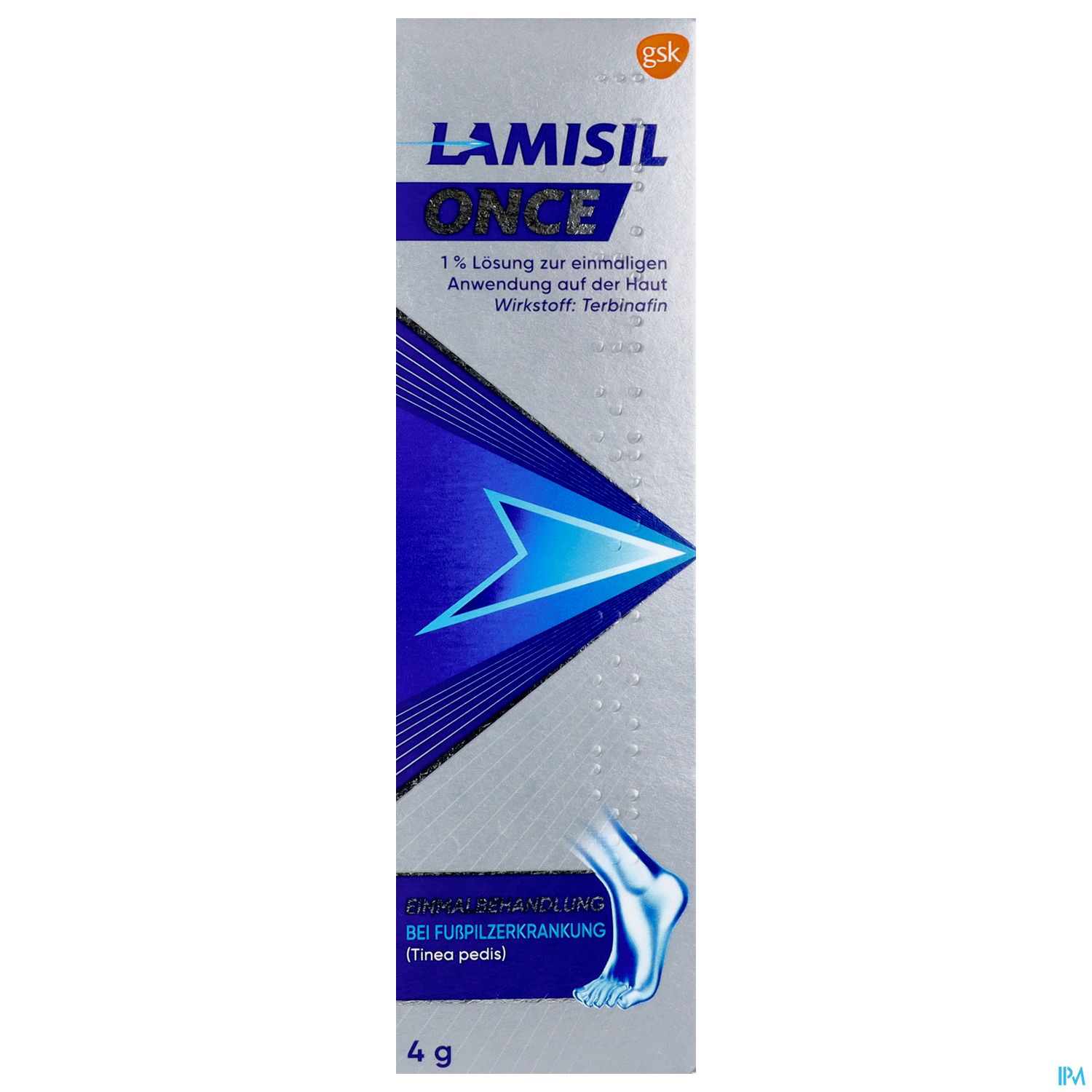 LamisilOnce 1% - Lösung zur einmaligen Anwendung auf der Haut