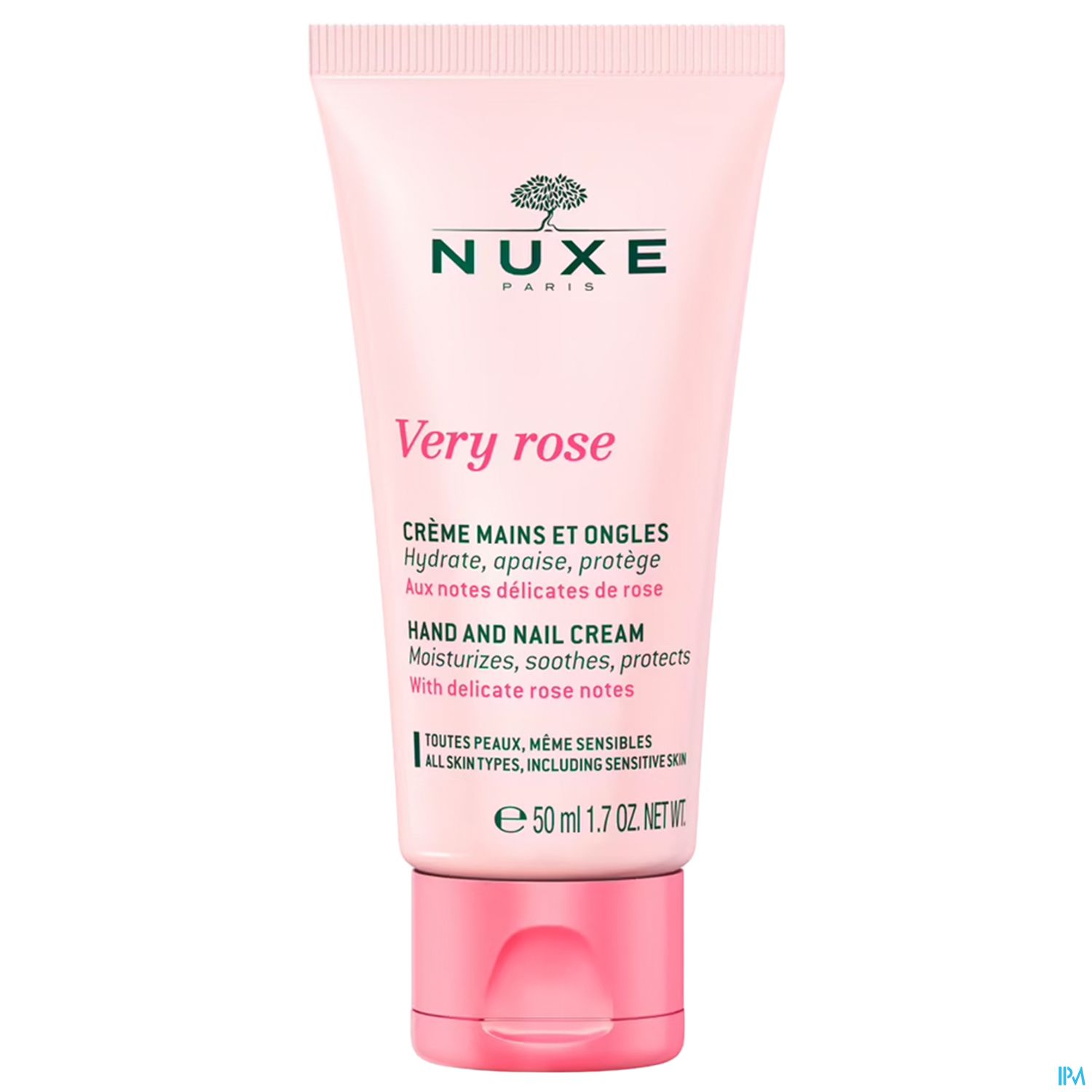 Nuxe Very Rose Rose Hand +nail Cream 50ml