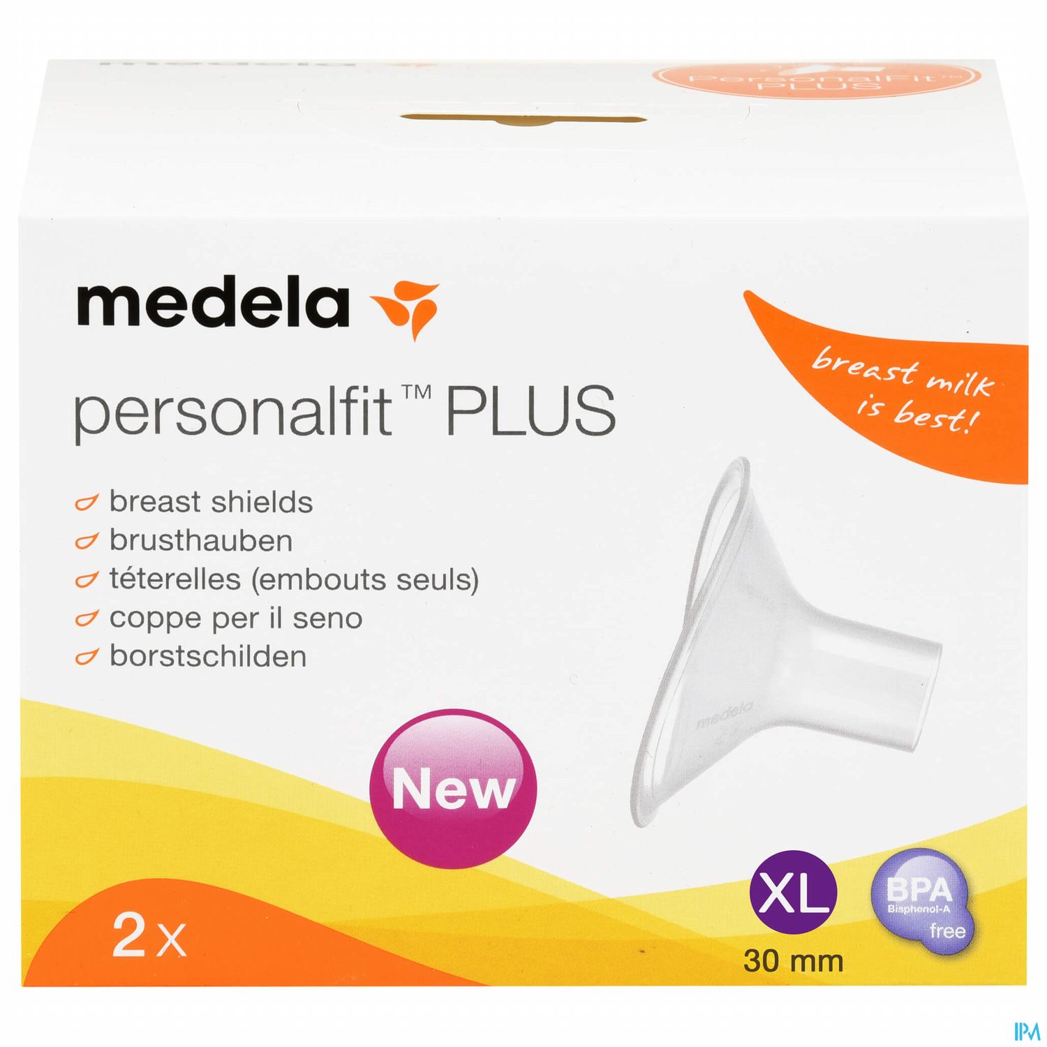 Medela Symphony/brusthaube Personalfit+ Gr.xl 30mm 1st