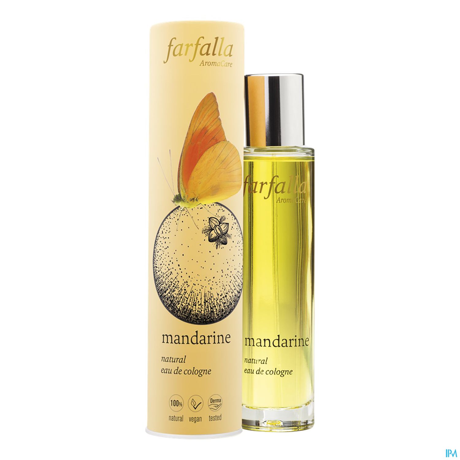 Farfalla Mandarine/carpe Diem Natural Eau De Cologne 50ml