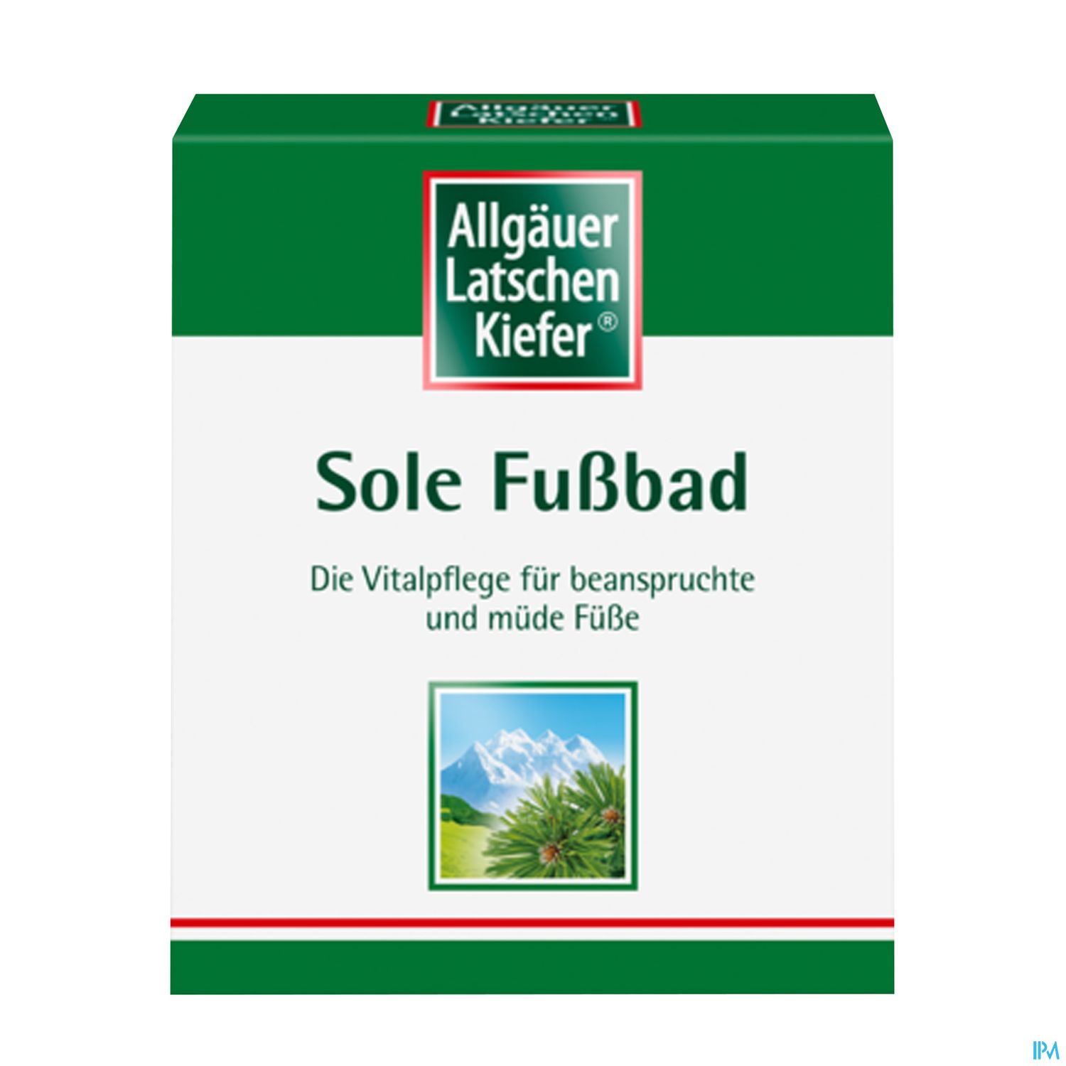 ALLGAEUER SOLE-FUSSBAD 10X10 100G