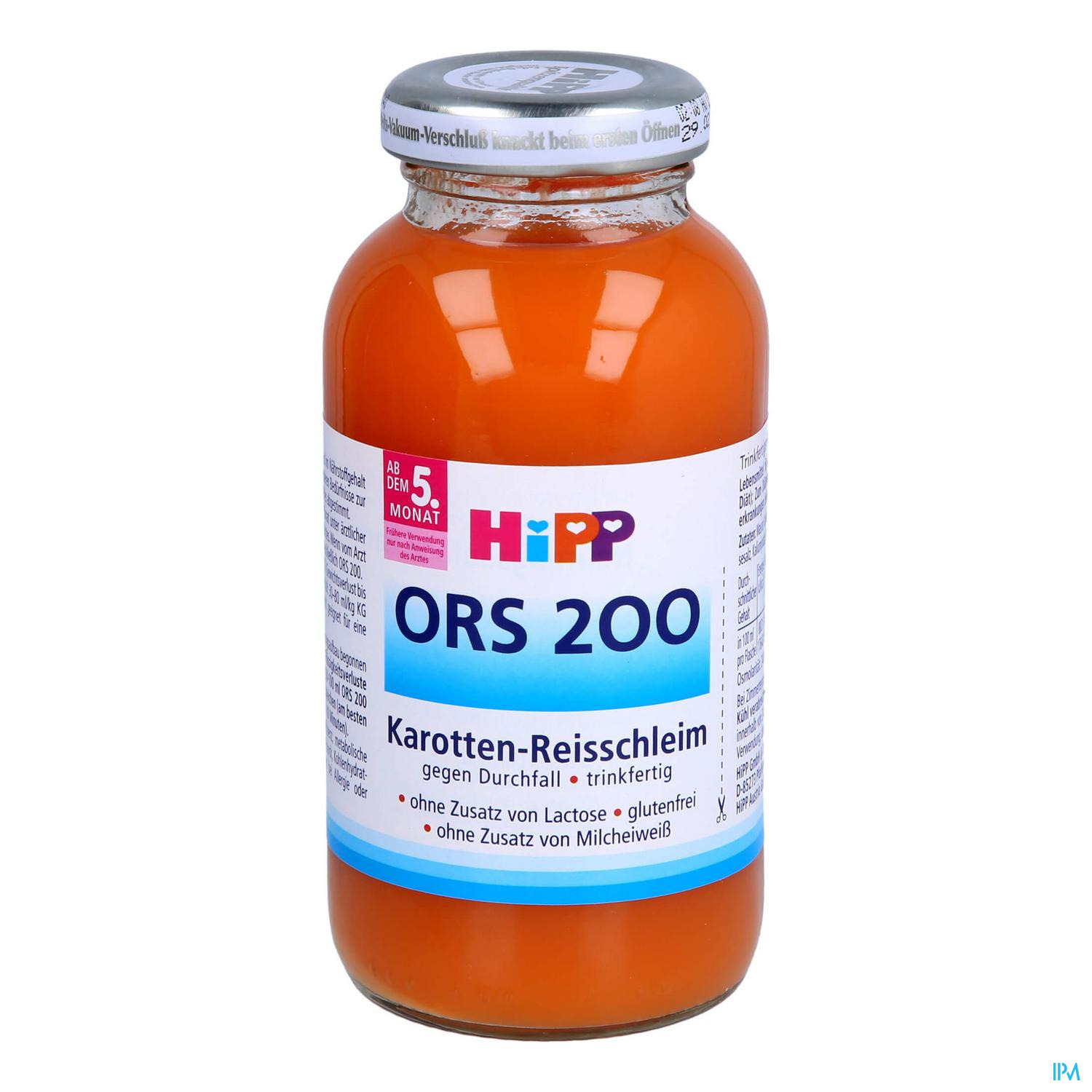 HIPP ORS 200 KAROTT+REIS2300 0,2L