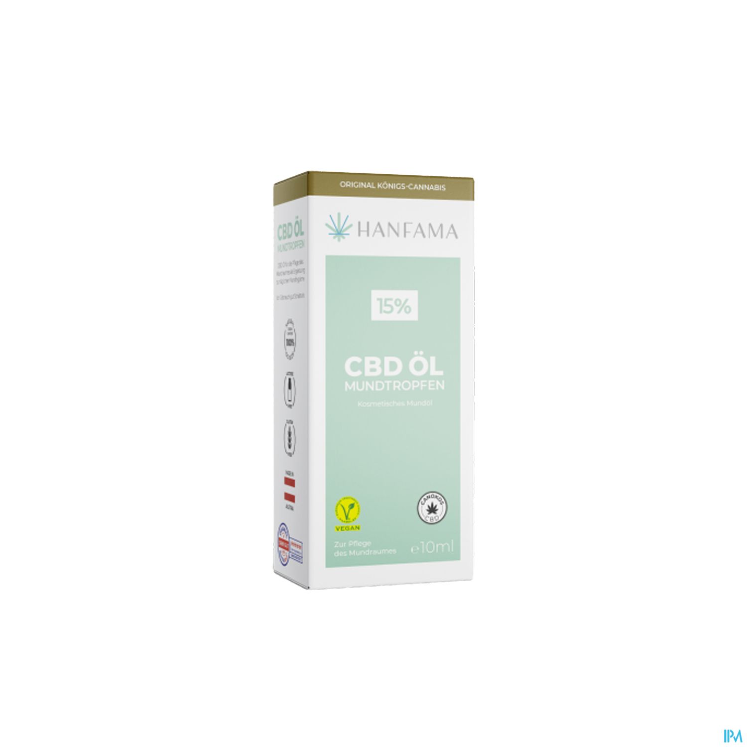 Hanfama Cbd Öl 15% Mundtropfen 10ml