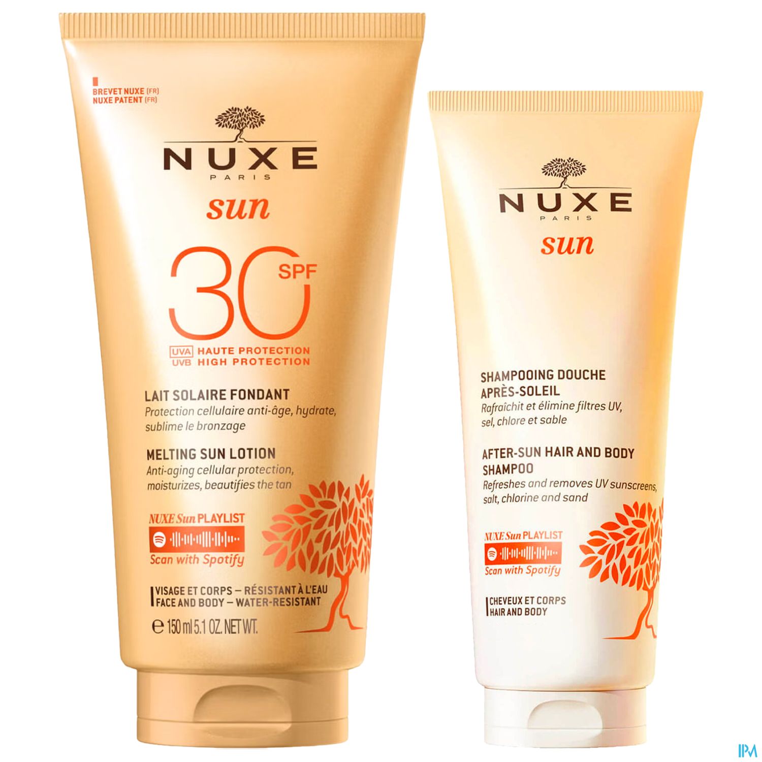 Sonnenprodukte Nuxe Sun Lotion/f30 Fa+bod 150ml +nuxe Aftersunsh.100ml 1st