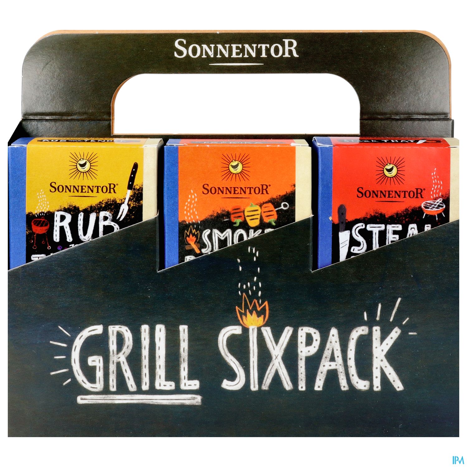 Sonnentor Gewuerzmischung/bio Grillgewuerz Sixpack (grillen) 01965 6pk