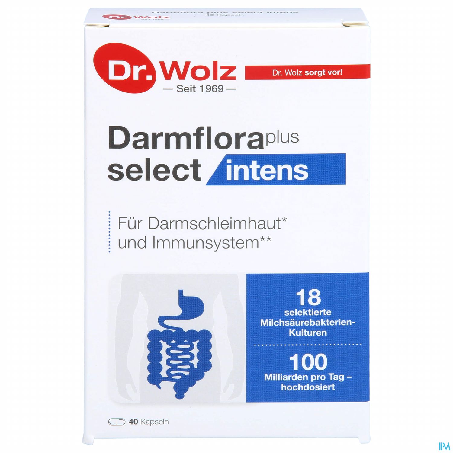 Dr.wolz Darmflora Plus Select Intens Kapseln 60648 40st