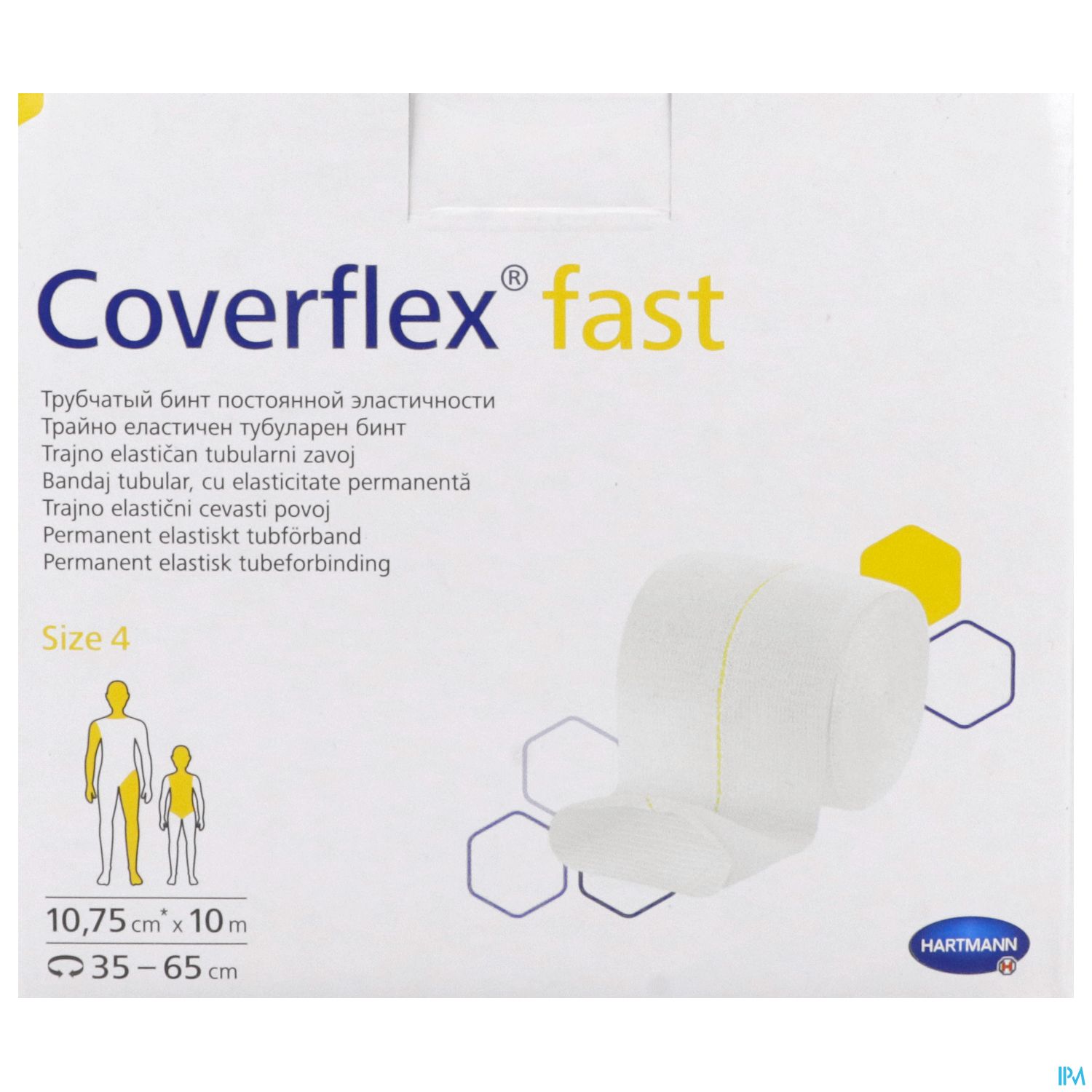 Schlauchverband Coverflex/fast Gr 4 10mx 10,75cm Rolle 1st