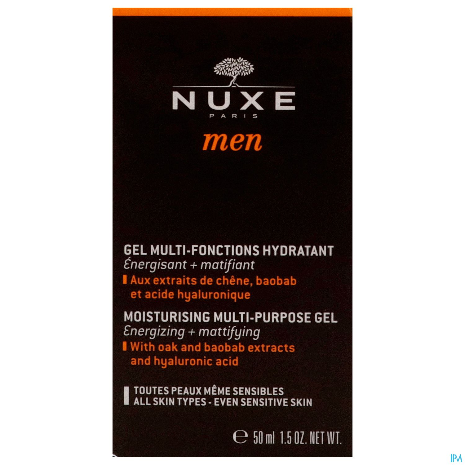 Nuxe Men Gel Multi-fontions Hydratant 50ml