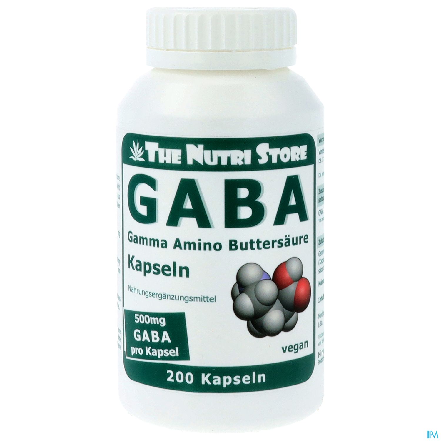 Gaba Kapseln/500mg Vegan -hirundo 200st