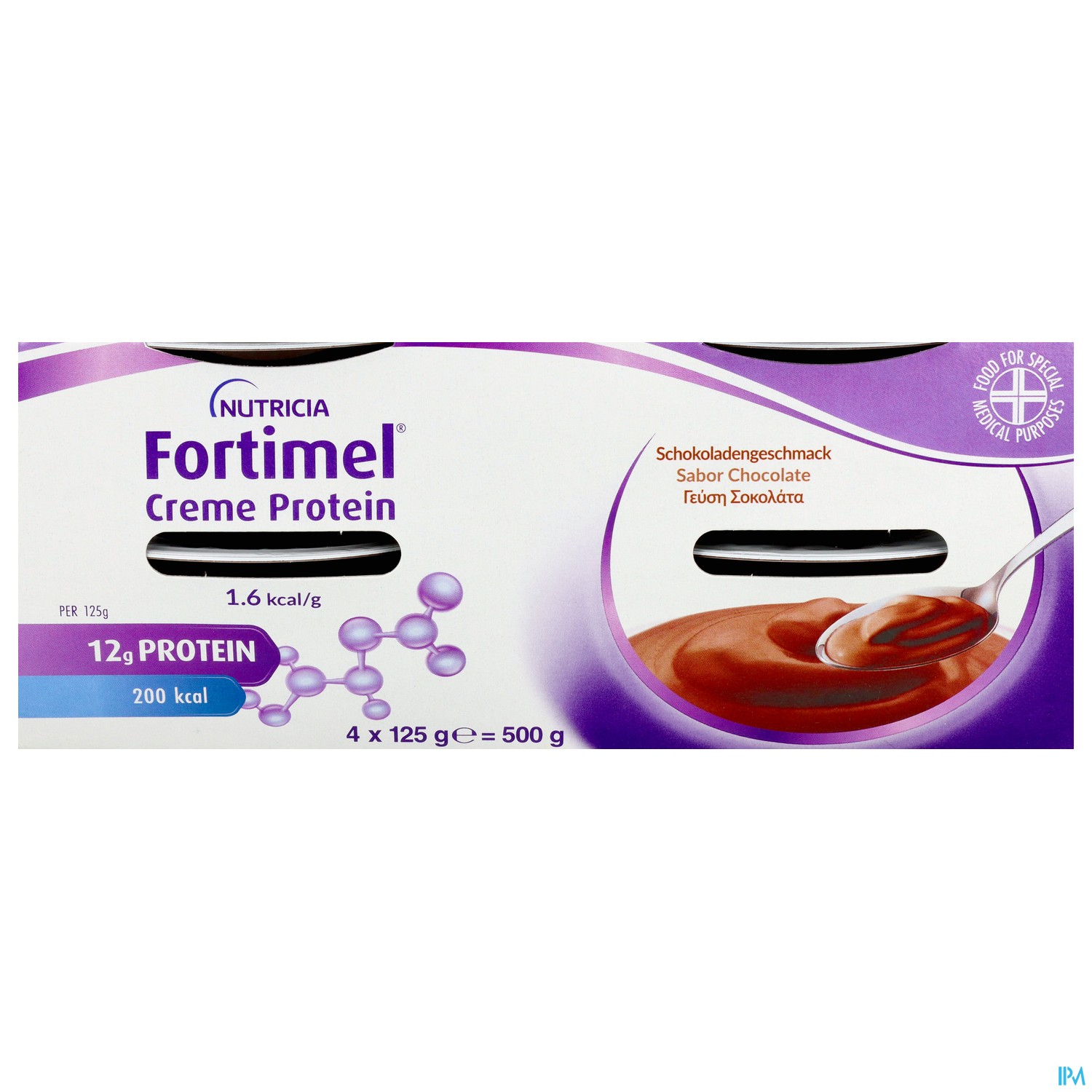 Fortimel/creme Protein 125g Schokolade 4 Stück