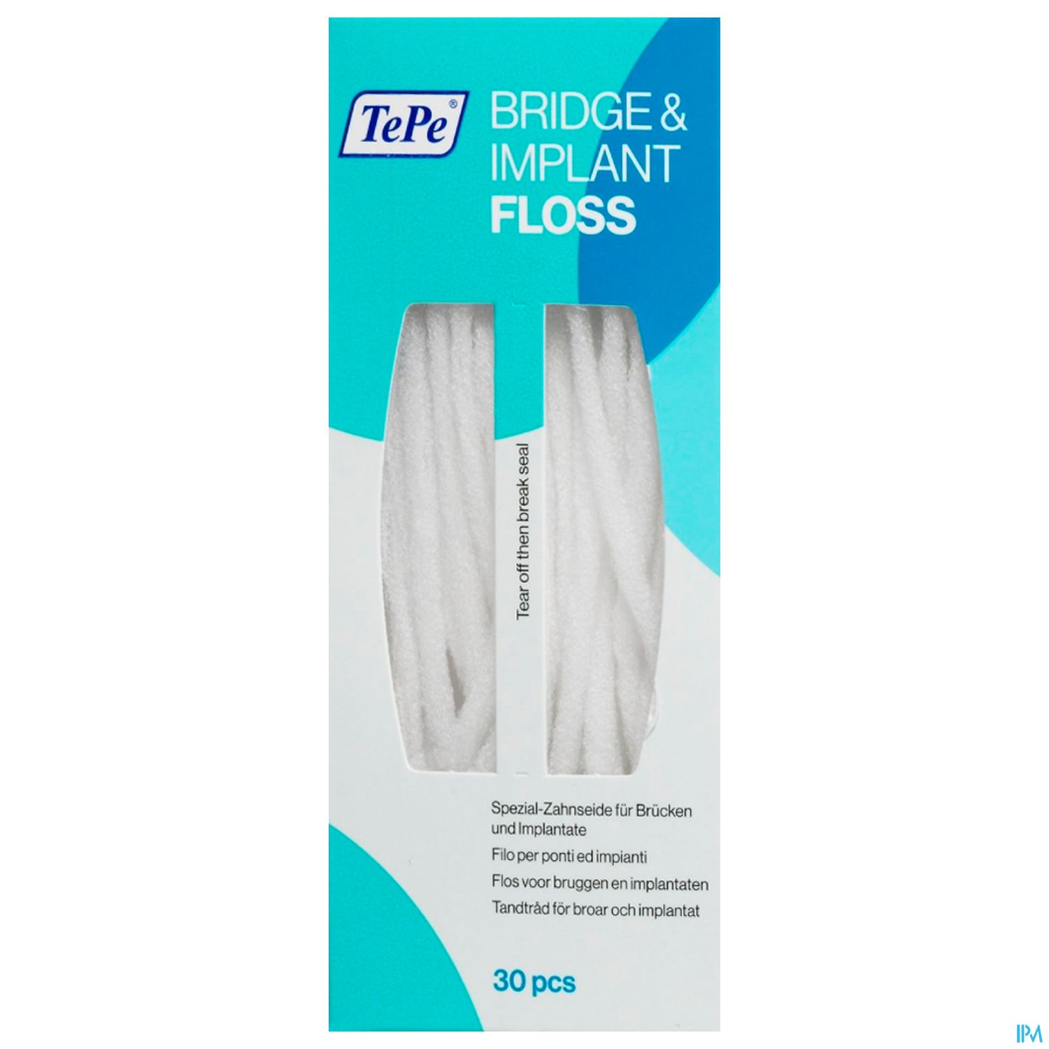 TEPE BRIDGE +IMPLANT FLOSS 30ST