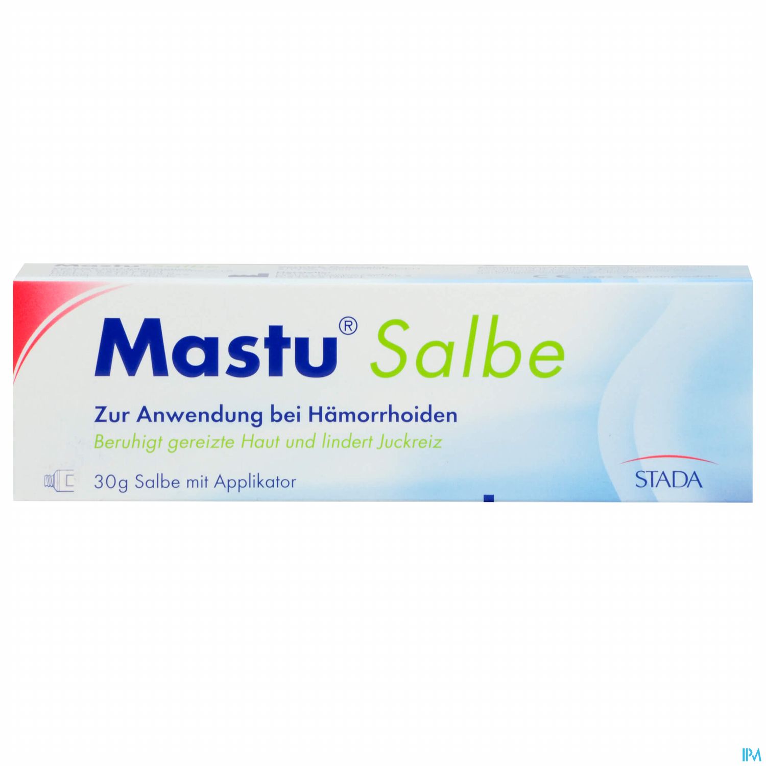 Mastu Salbe zur Anwendung bei Hämorrhoiden, 30g mit Applikator.