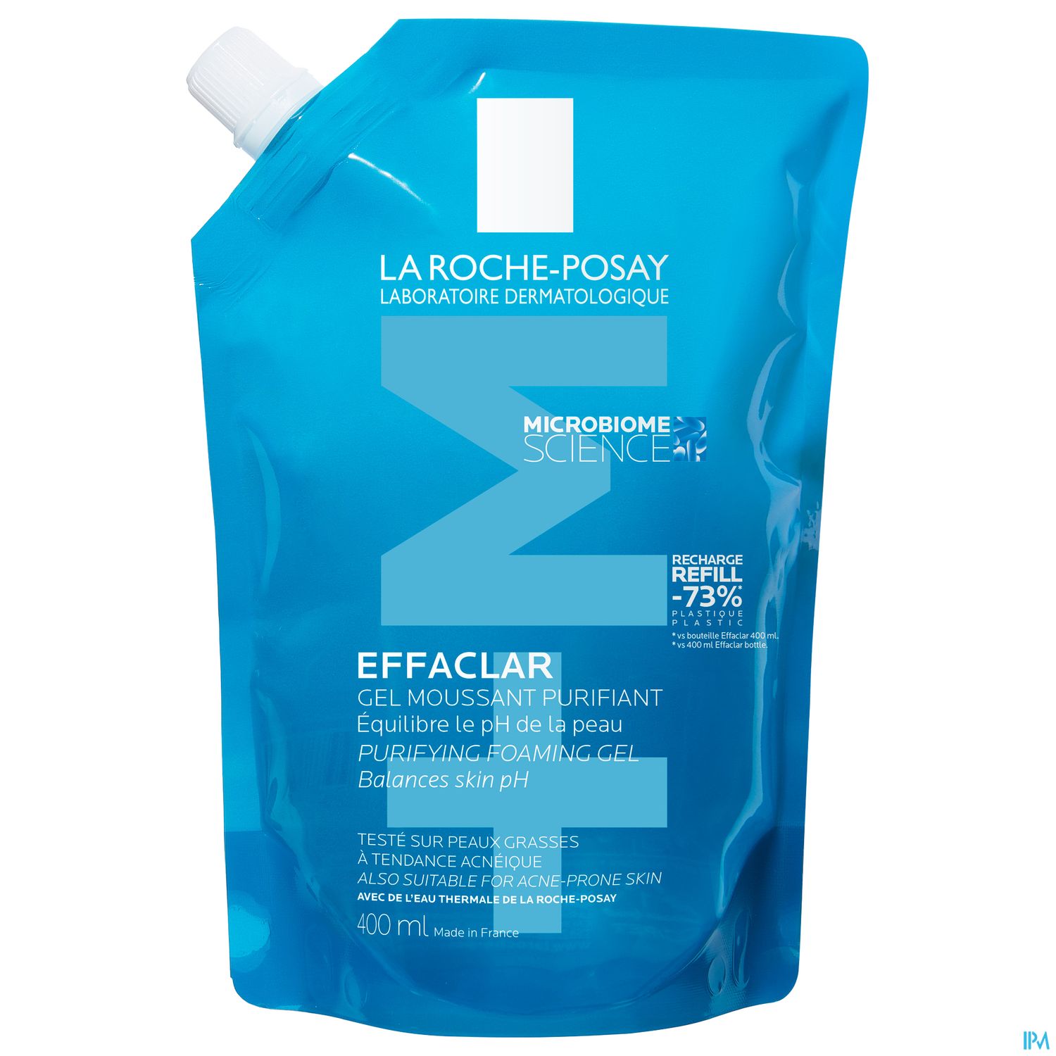 La Roche Posay Effaclar Schaeumendes Reinigungsgel Refill 400ml