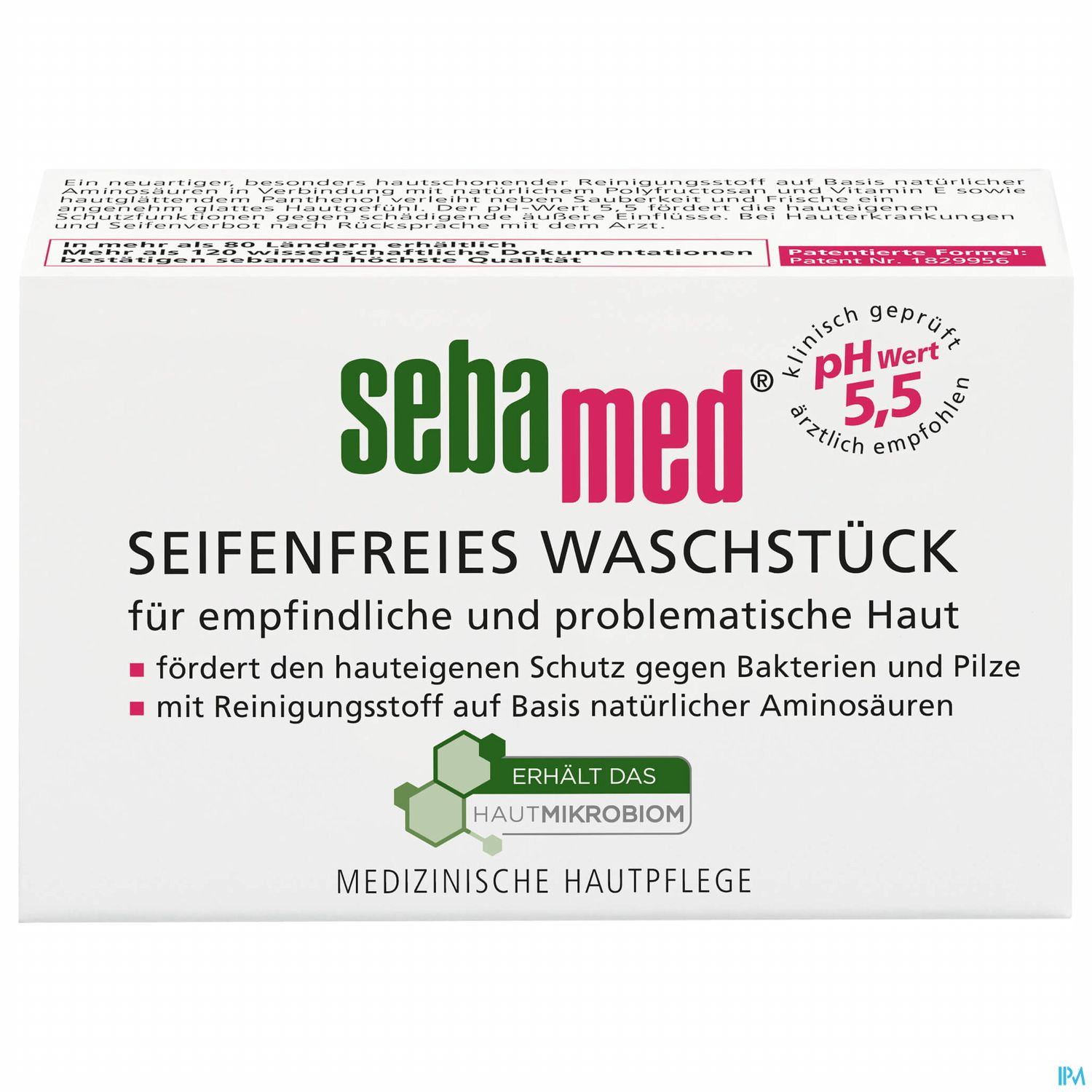 Sebamed/sebapharma Waschstueck Seifenfrei 100g