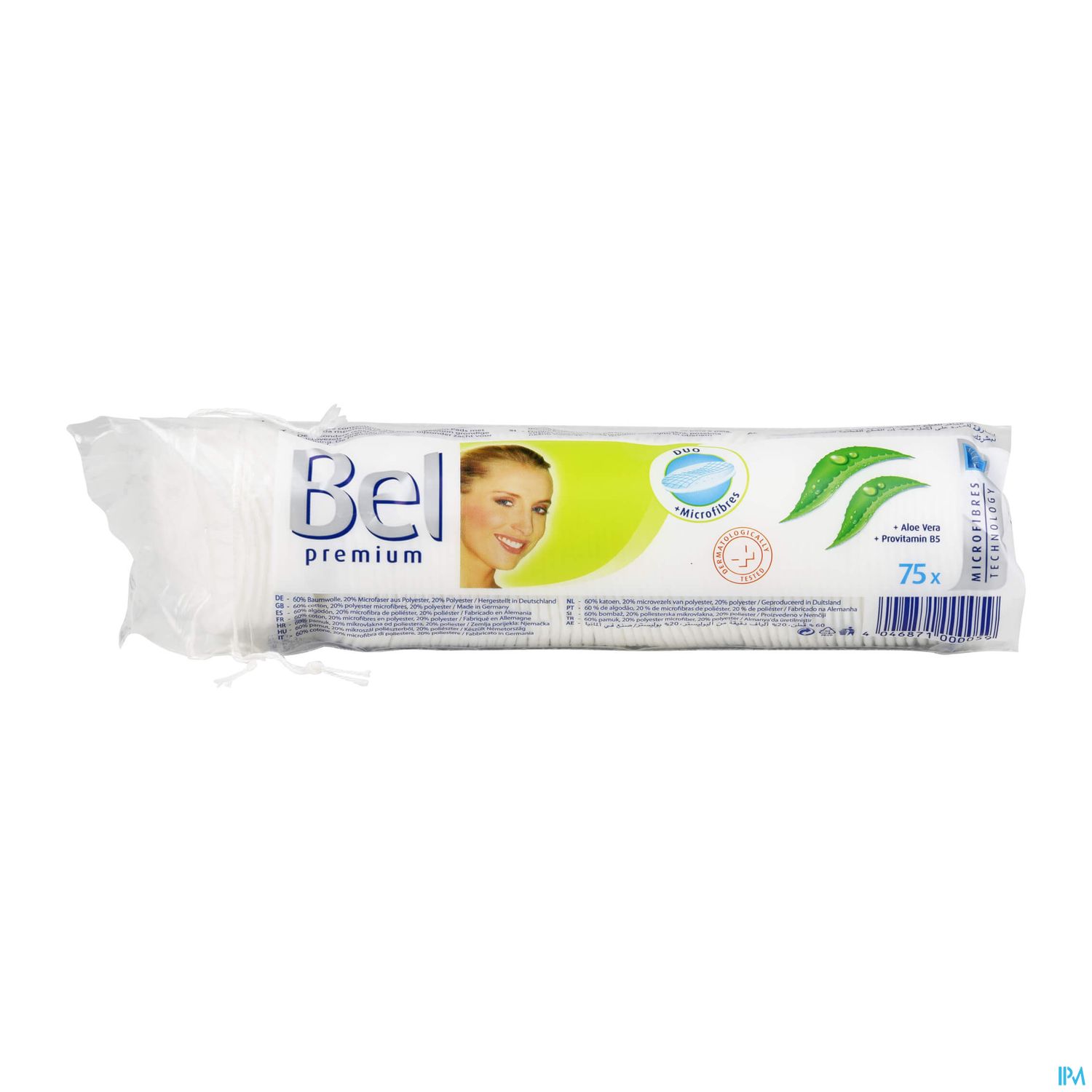 Bel Premium Pads +aloe Vera +vitb5 Microfaser Klein Rund 75st