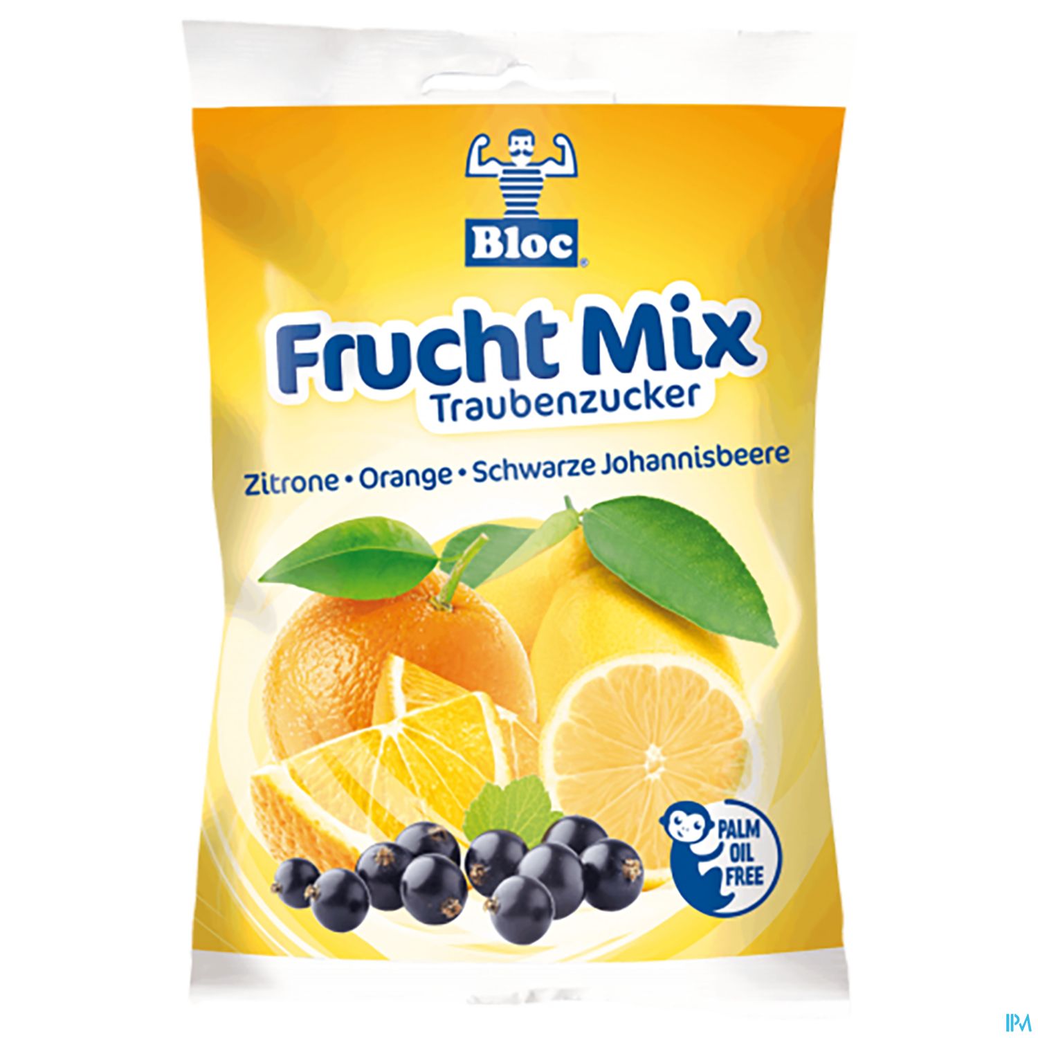 Bloc Traubenzucker Beutel Frucht Mix 75g