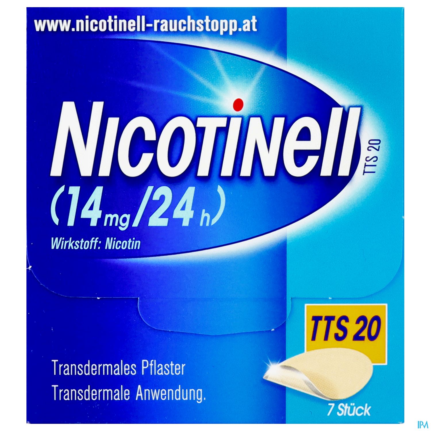 Nicotinell TTS 20 (14 mg/24 h) - transdermale Pflaster