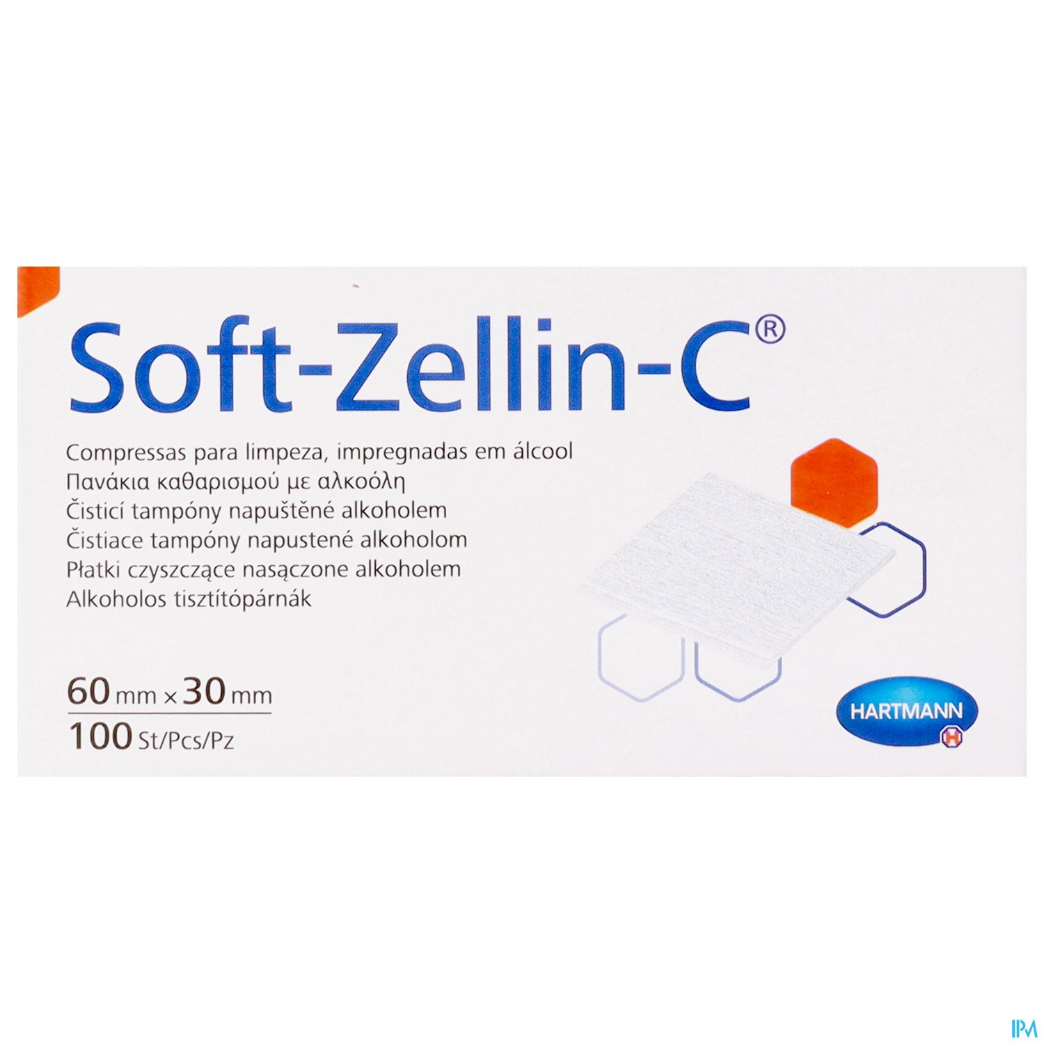 ALKOHOLTUPFER SOFT-ZELLIN C 100ST