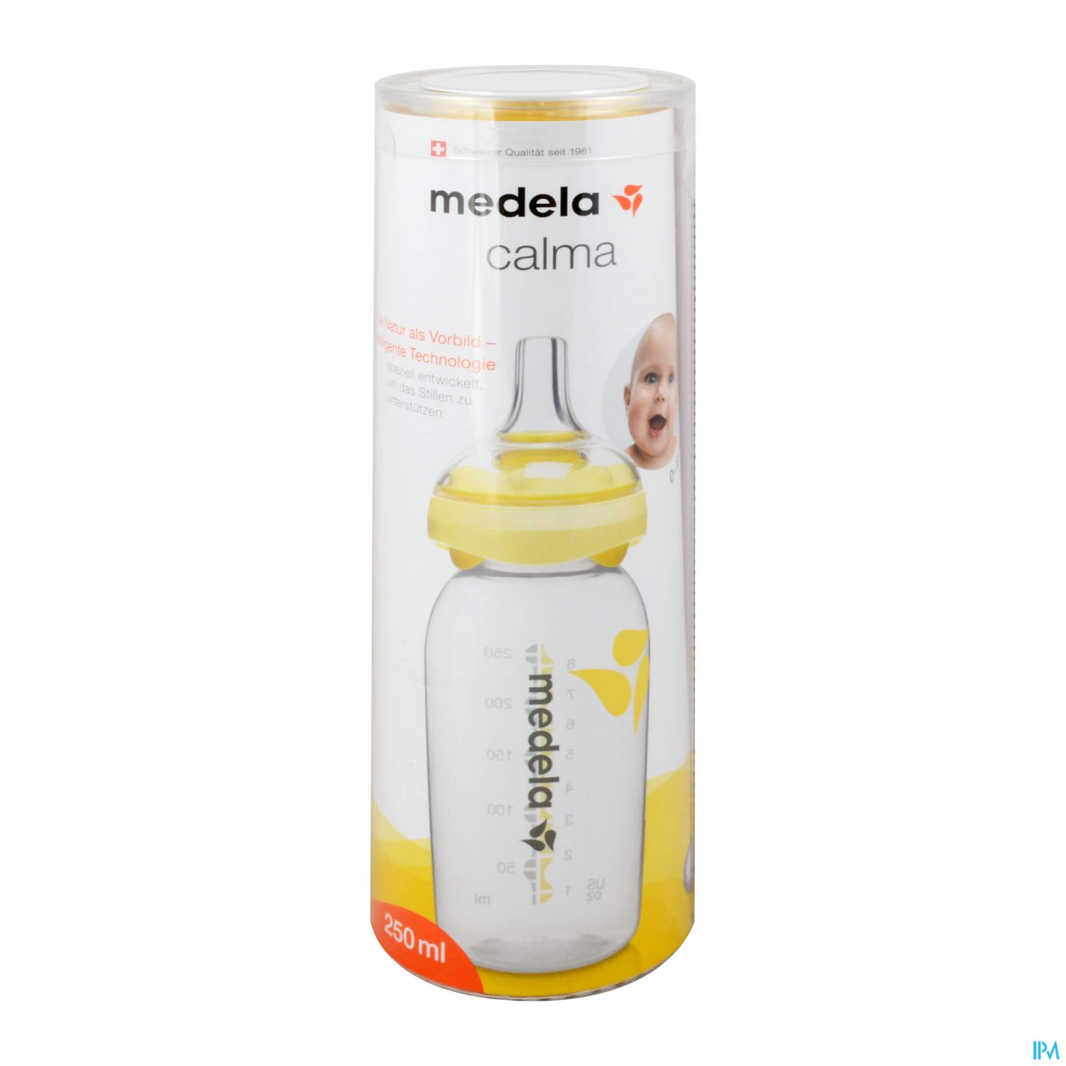 Sauger Medela Calma +flasche 250ml 1st