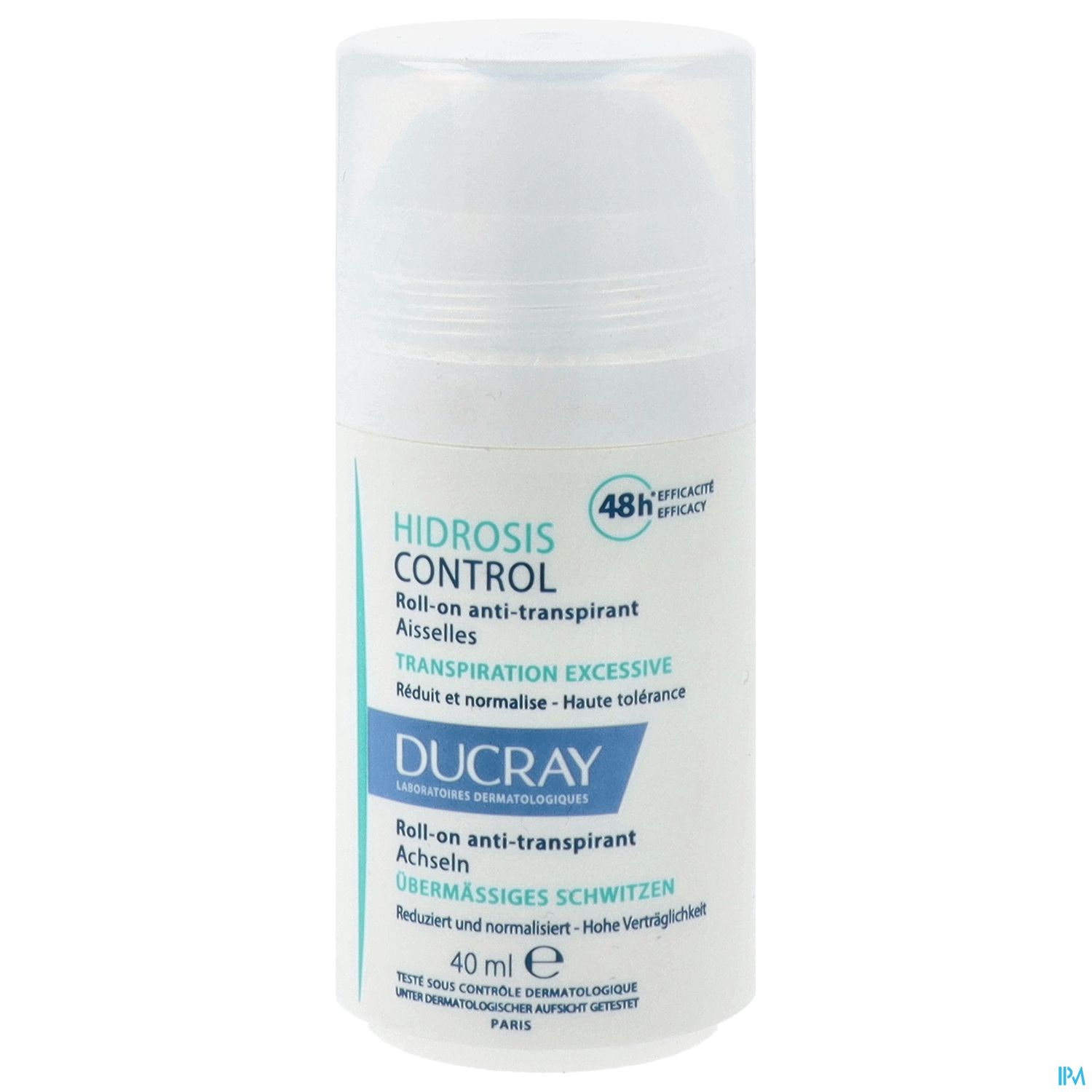 Ducray Hidrosis Control Roll-on Anti-transpirant Neu 40ml