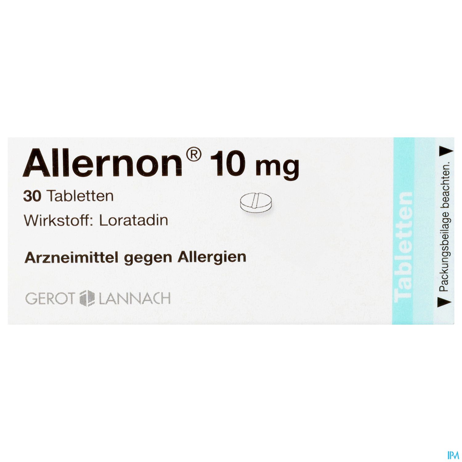 Allernon Tabl 10mg 30st