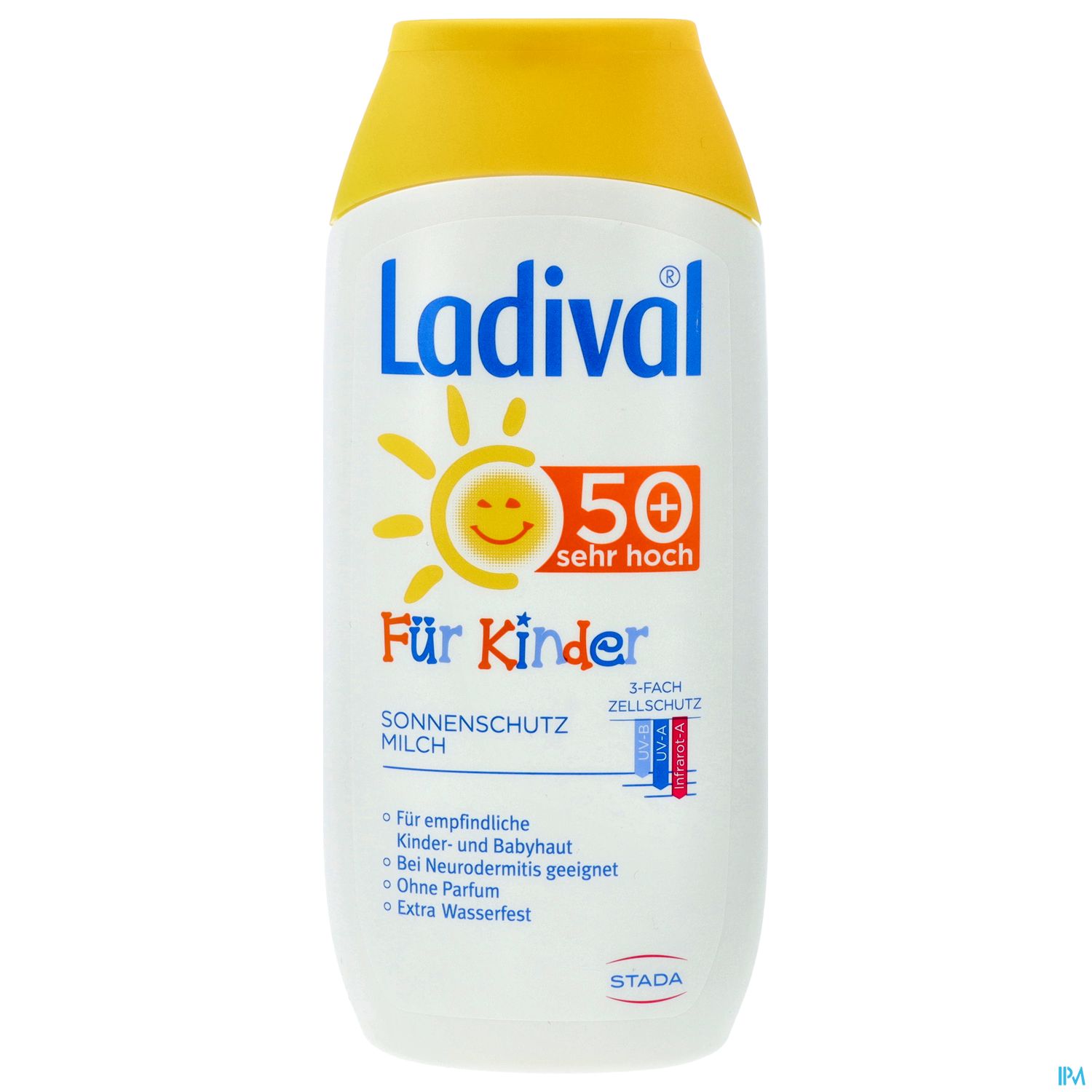 Sonnenprodukte Ladival/kinder Milch F50+ 200ml