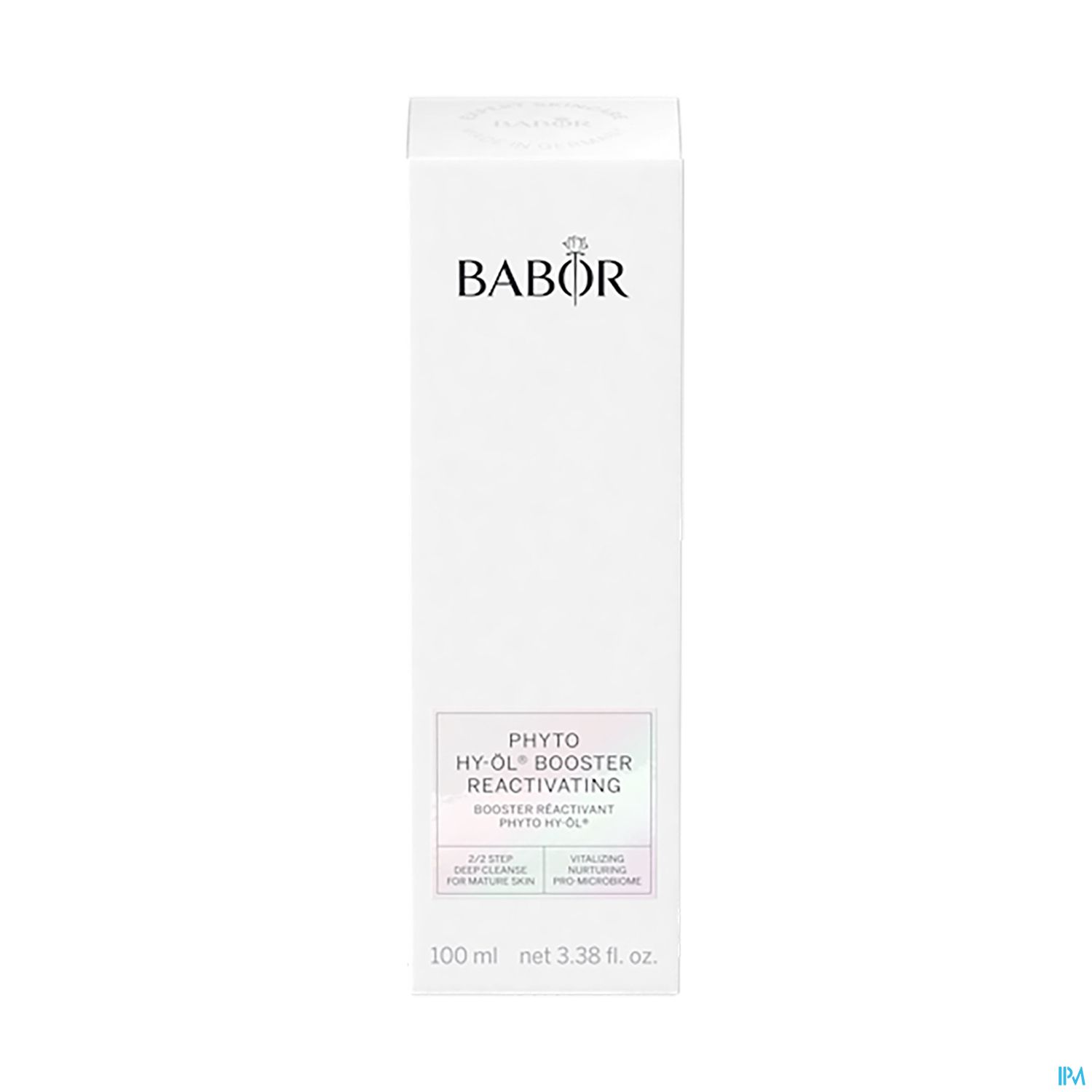 Produktverpackung von Babor, Phyto HY-OL Booster, 100 ml.