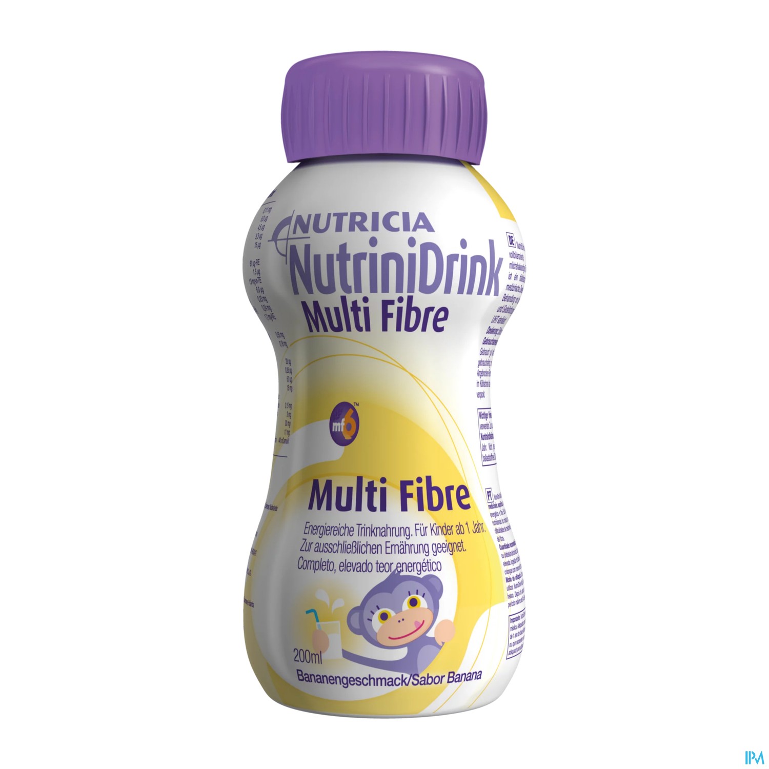 Nutrini/drink Flasche Multifibre 200ml Banane 24 Stück