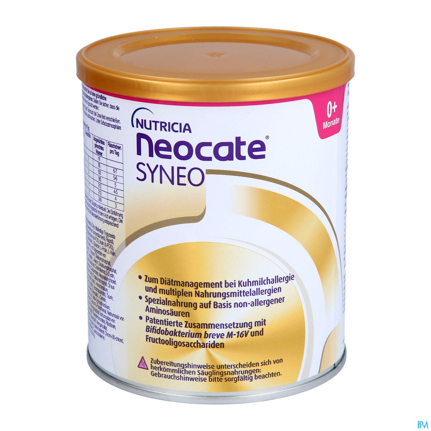 NEOCATE PLV SYNEO 400G 1ST