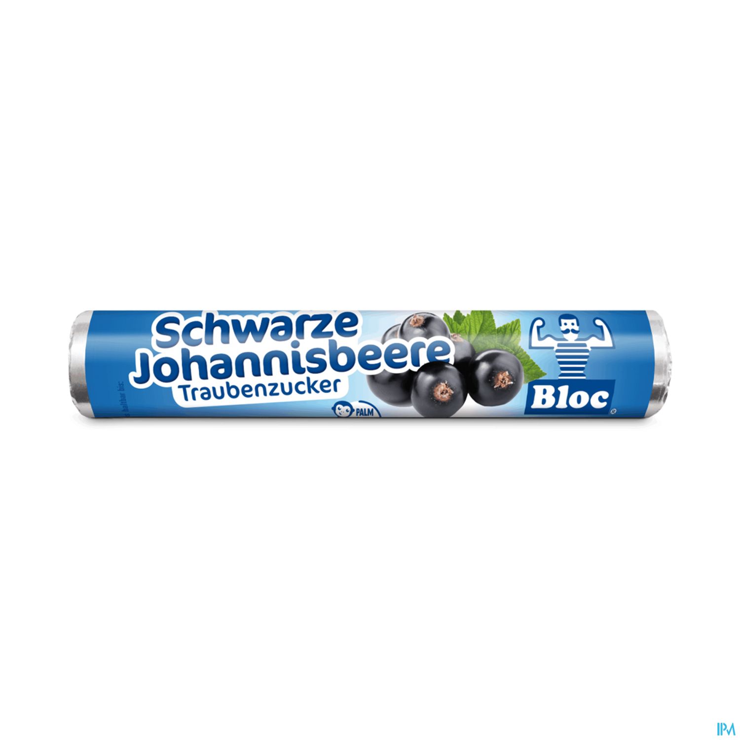 Bloc Traubenzucker Rollen Johannisbeere 42g