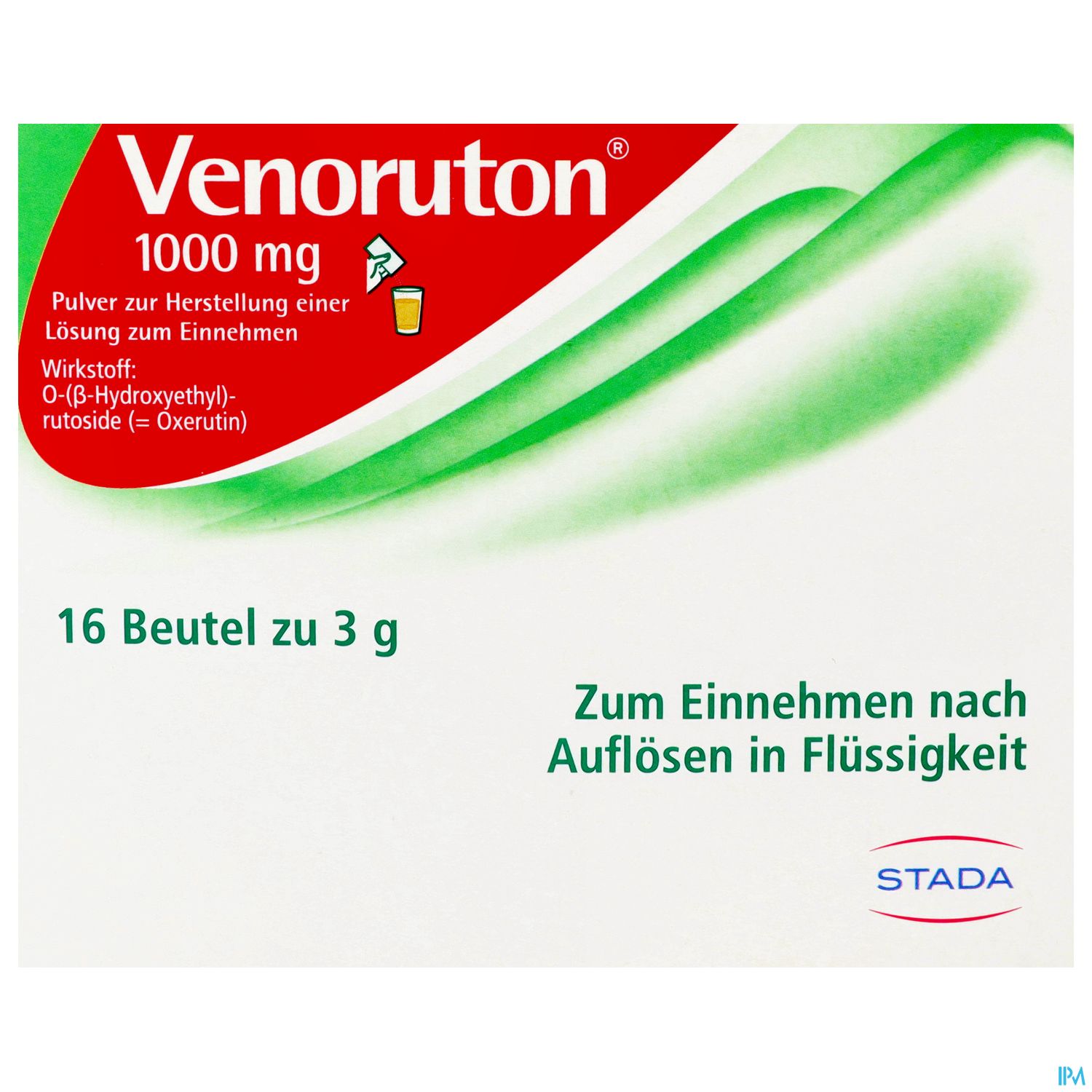 Venoruton 1000 mg - Pulver zur Herstellung einer Lösung zum Einnehmen