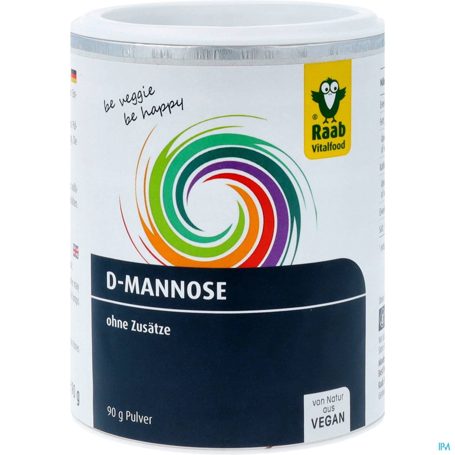 D-MANNOSE PLV VEGAN RAAB 90G | Deine Apotheke