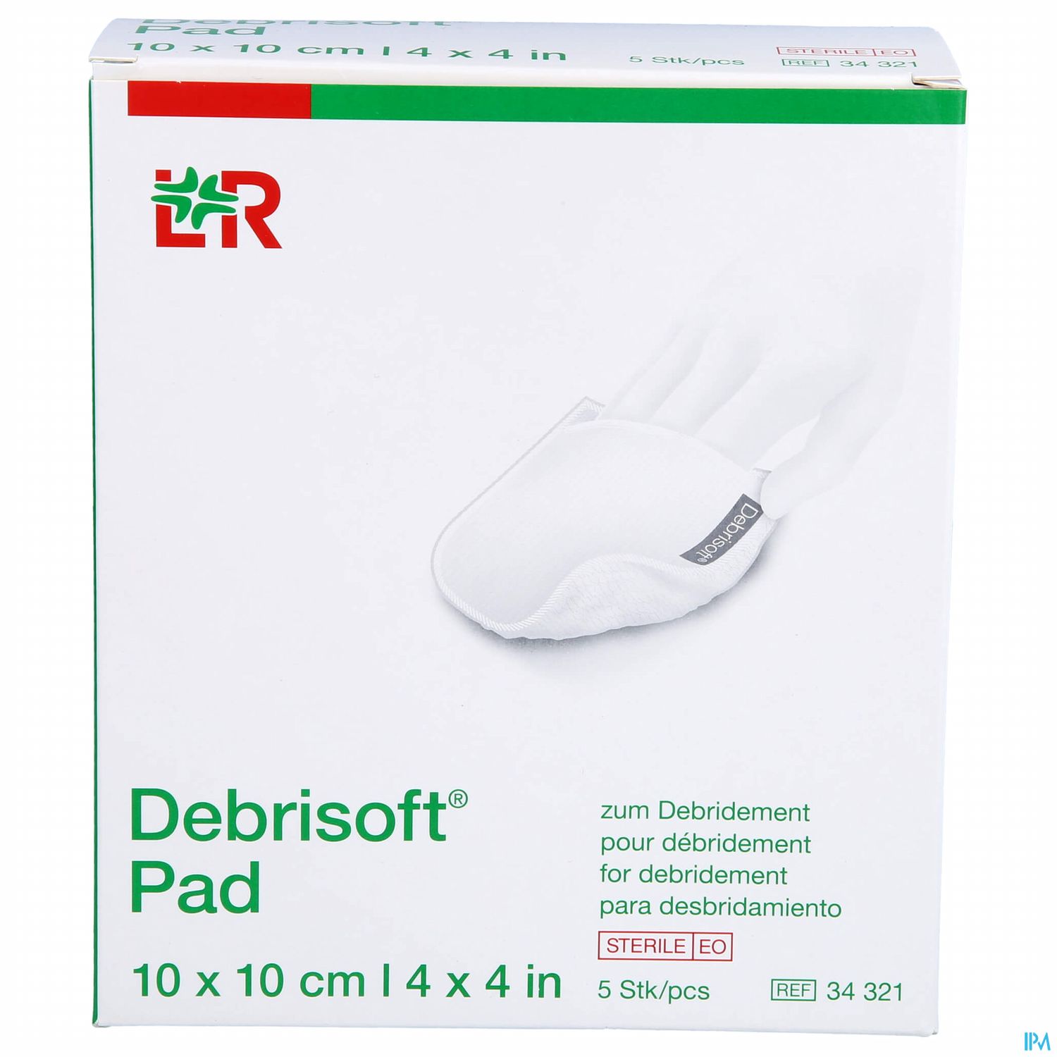 Debrisoft Pad 10x 10cm 5st