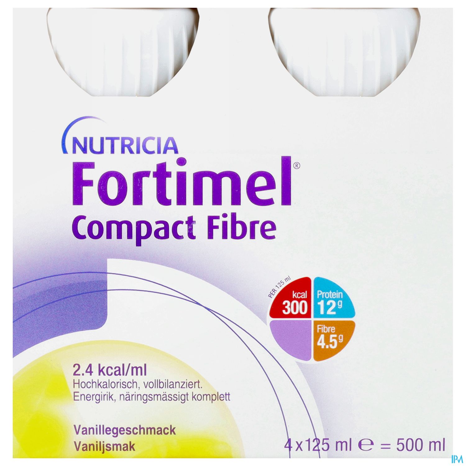 FORTIMEL COMP FIBRE 125 VAN. 4ST