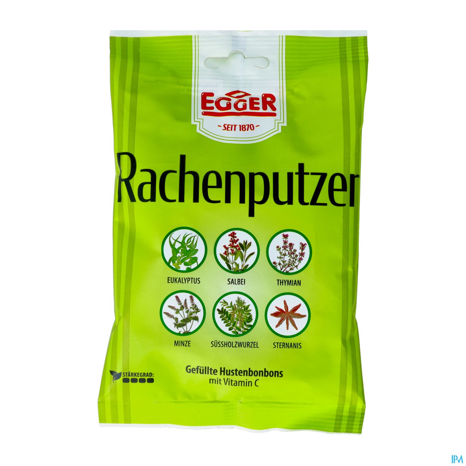 Egger Hustenbonbons Rachenputzer Eggers Echte 75g