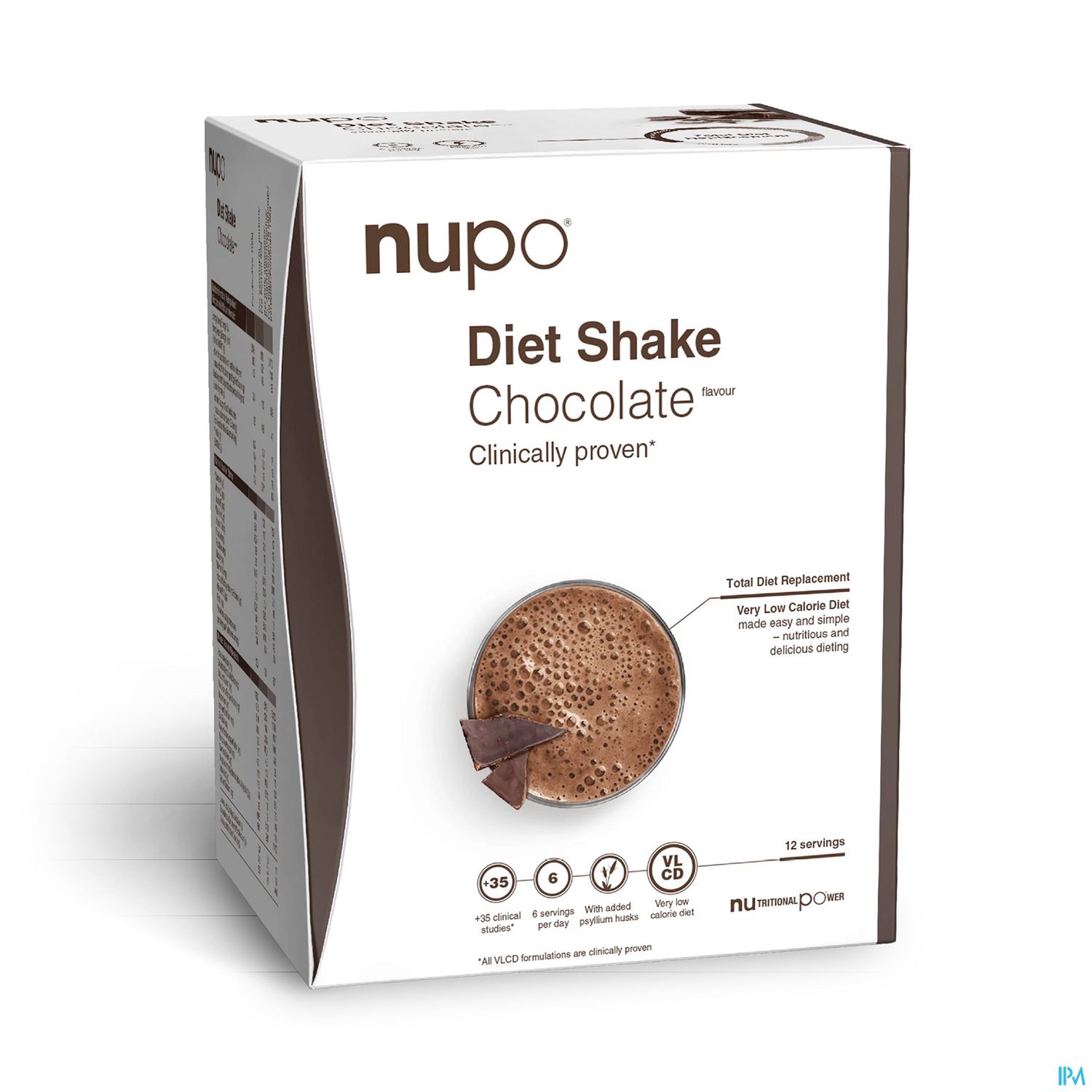 Nupo Lebenswert Diet Shake Chocolate 12st