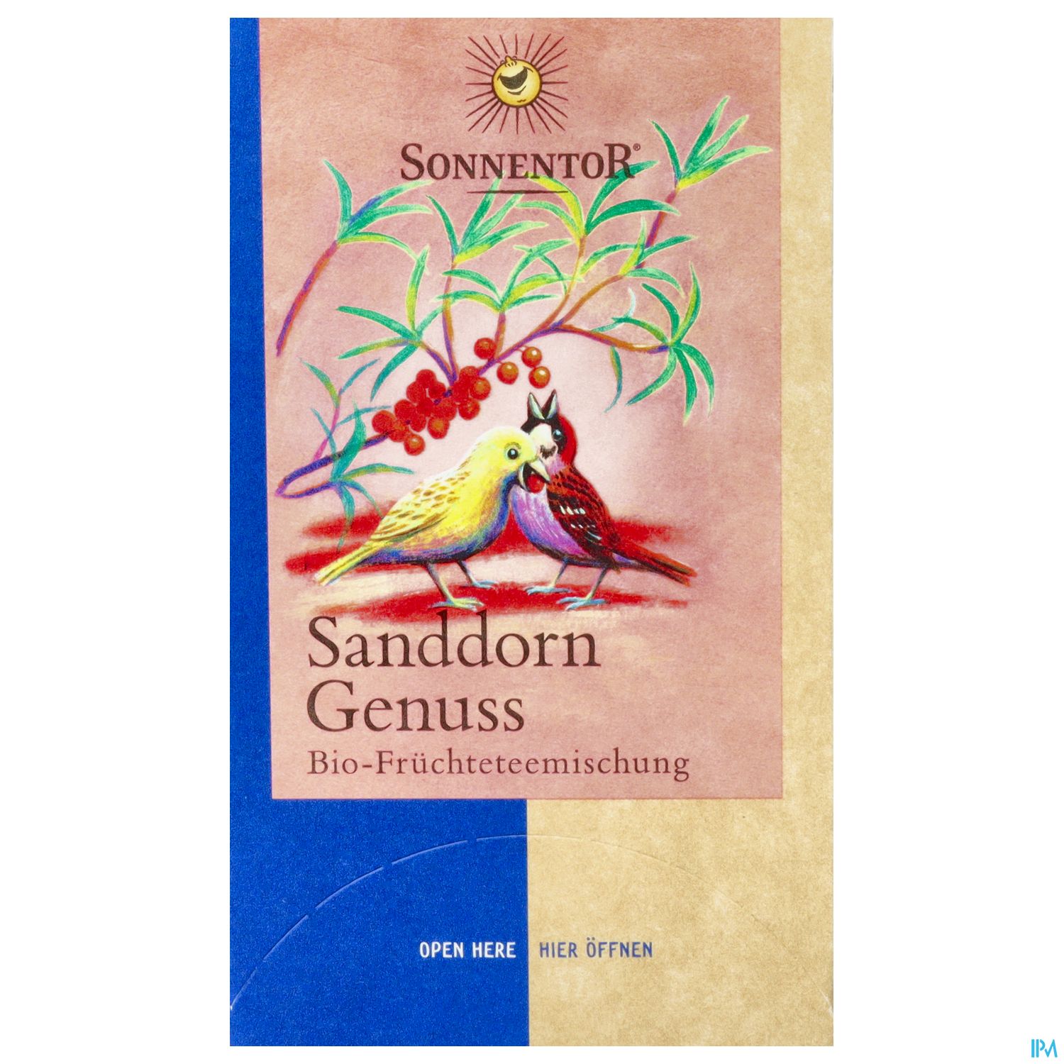 Sonnentor Fruechtetee/bio Sanddorn Genuss 02536 18st