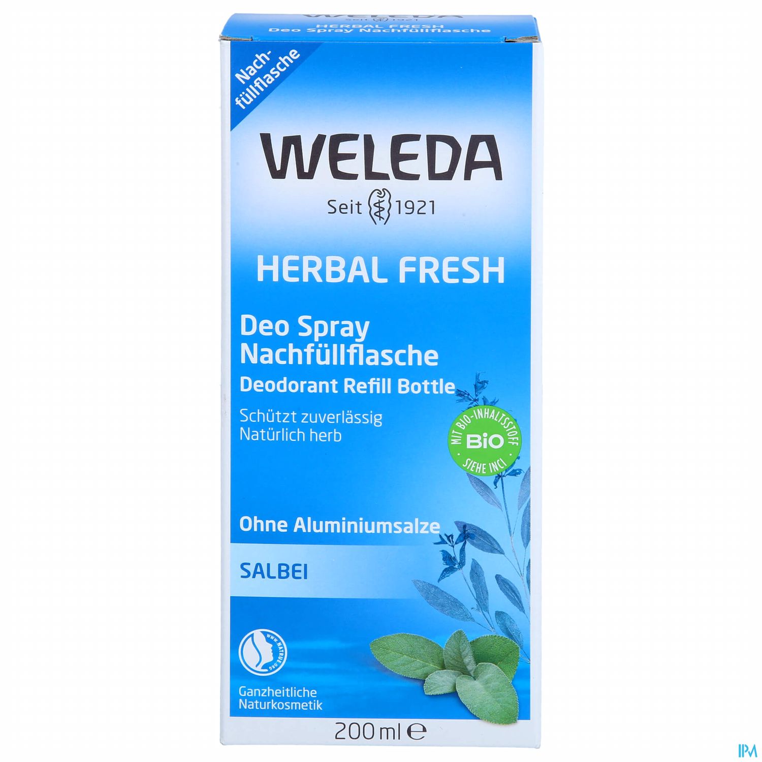 Weleda Herbal Fresh Deo Spray Salbei Nf 200ml