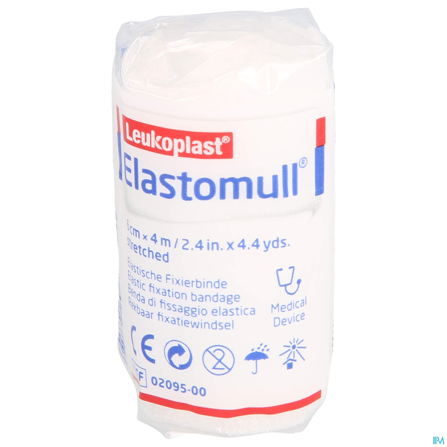 Elastische Binden Elastomull Einzeln Verpackt 4mx 6cm 1 Stück