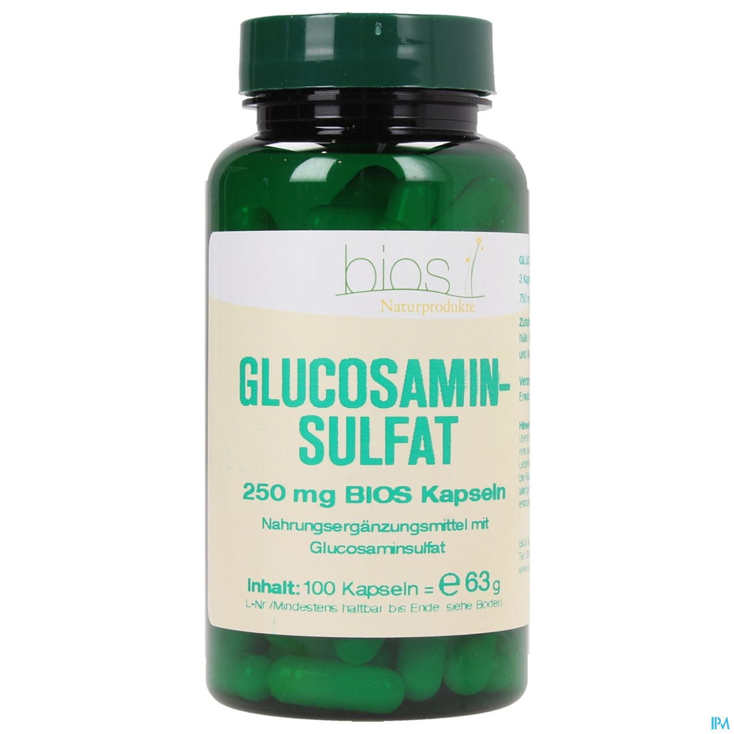 Bios Glucosaminsulfat 250mg 100 Kapseln