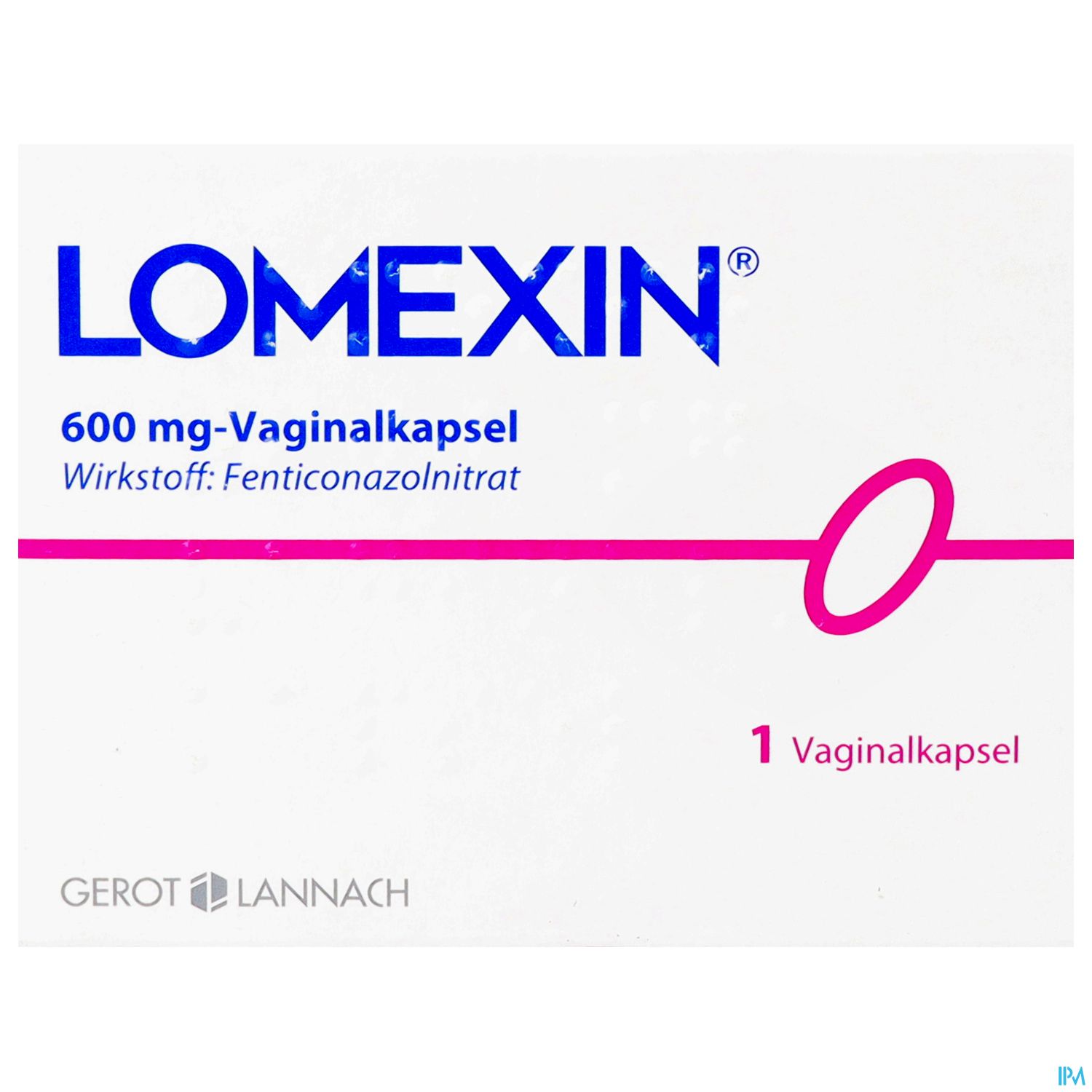 Lomexin 600 mg - Vaginalkapsel