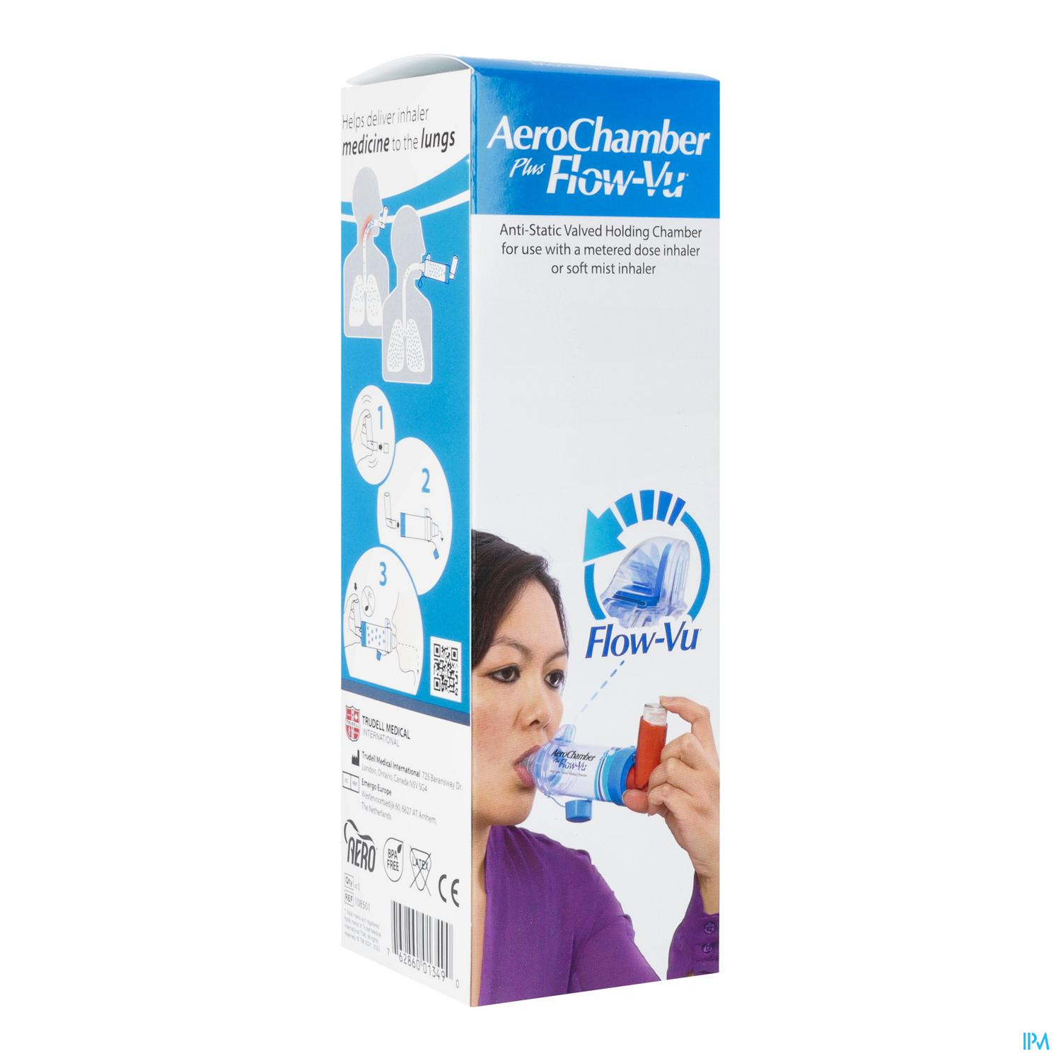 INHAL AERO CHAMB+MST BL NEU 1ST Deine Apotheke