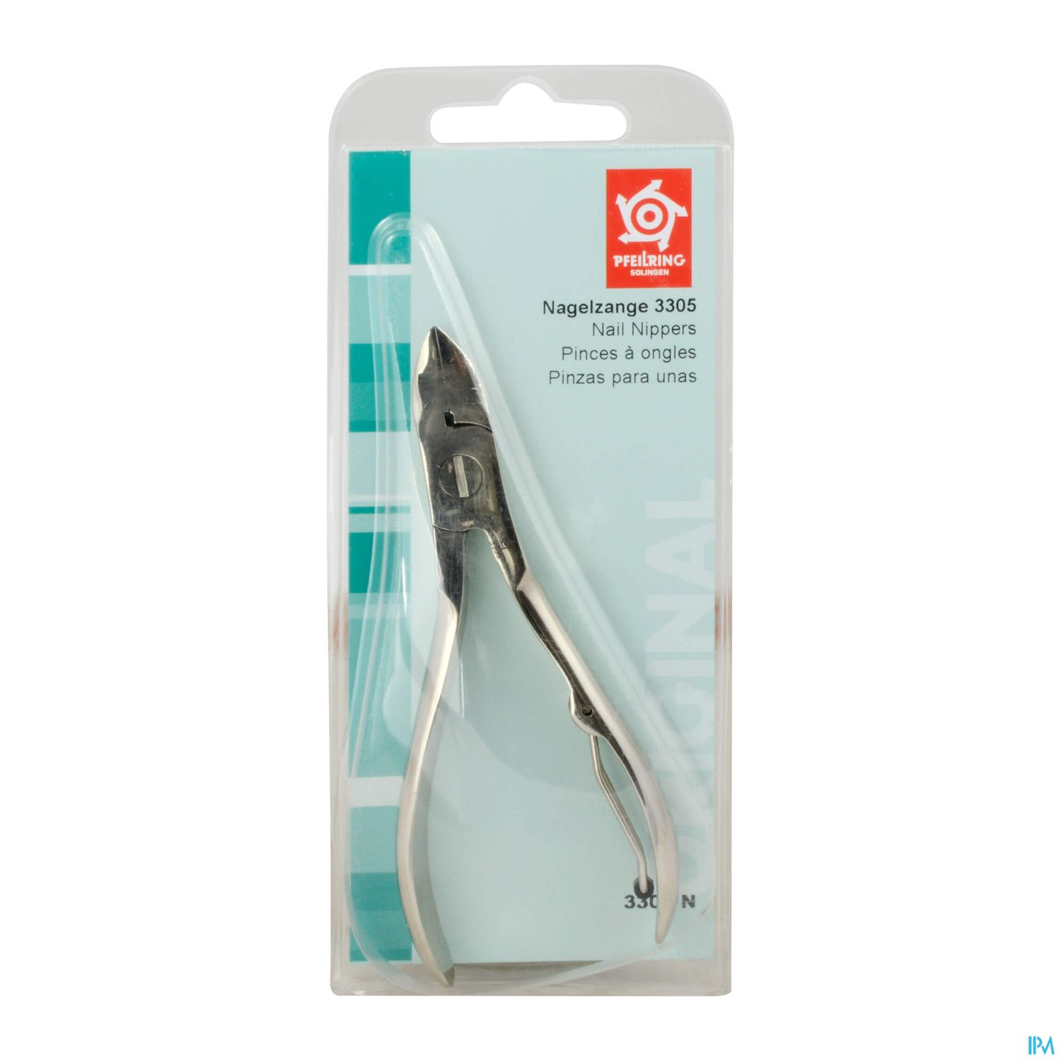 Nagelzange 3305 in Verpackung.