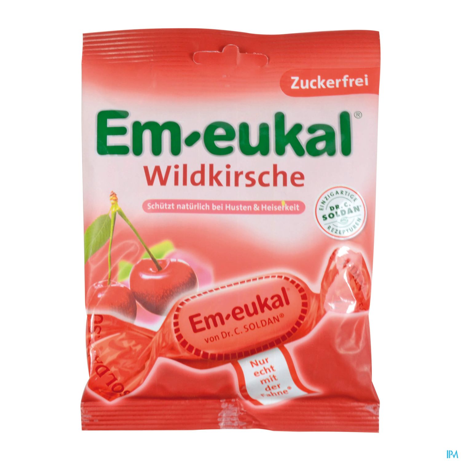 Em-eukal Bonbons Zuckerfrei Wildkirsche 75g