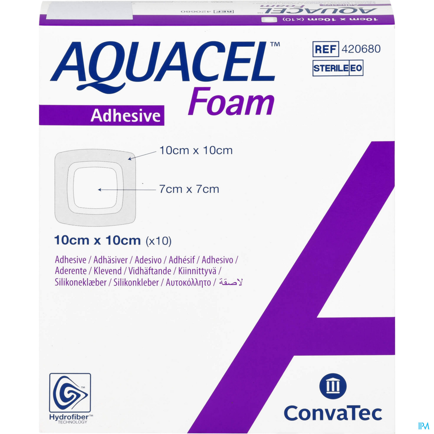 Convatec Aquacel Foam (7x7 Cm) 10x10 Cm