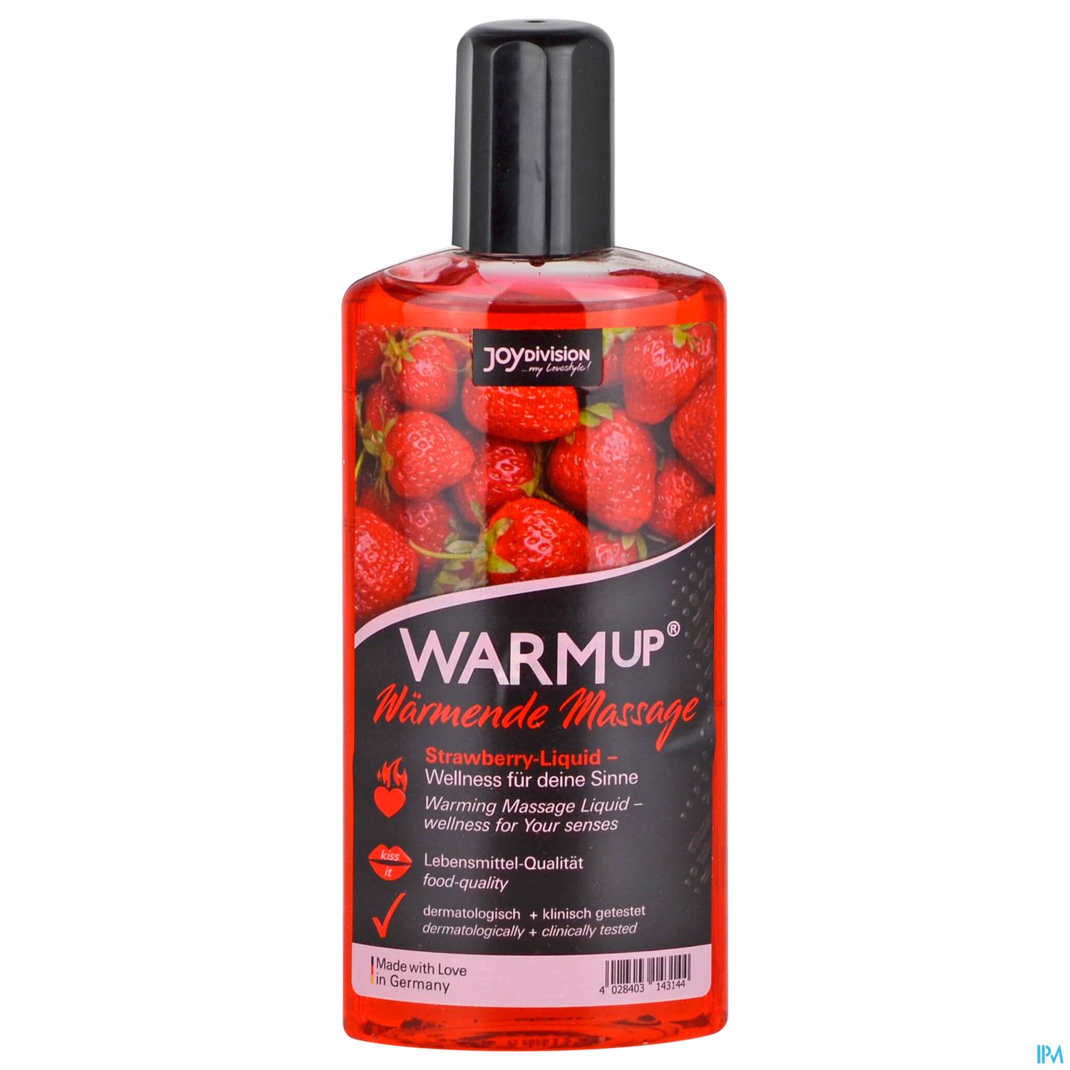 Massage Liquid Warm Up Erdbeer 150ml