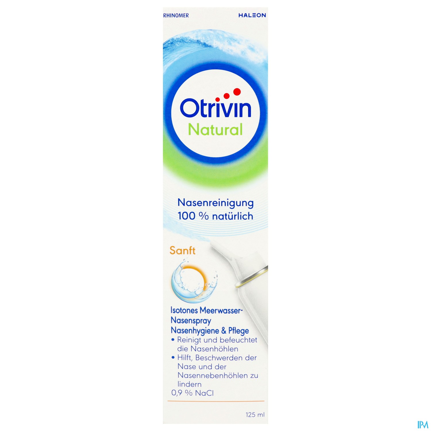 Nasen Reinigung Otrivin Natural Sanft 125ml