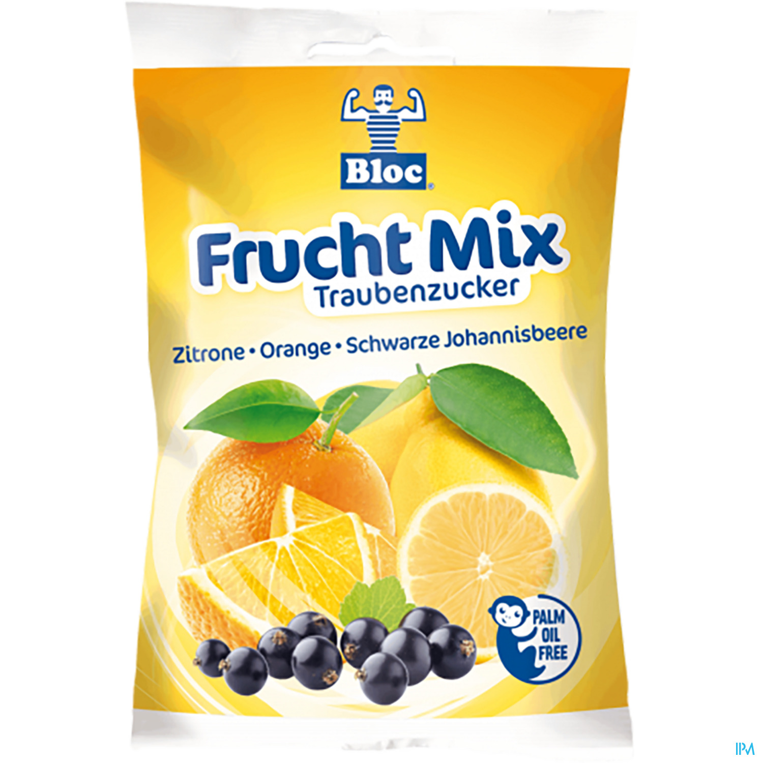 Bloc Traubenzucker Beutel Frucht Mix 75g